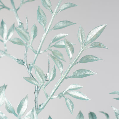 25" Pearl Ruscus Spray: Light Blue Lifestyle Photo