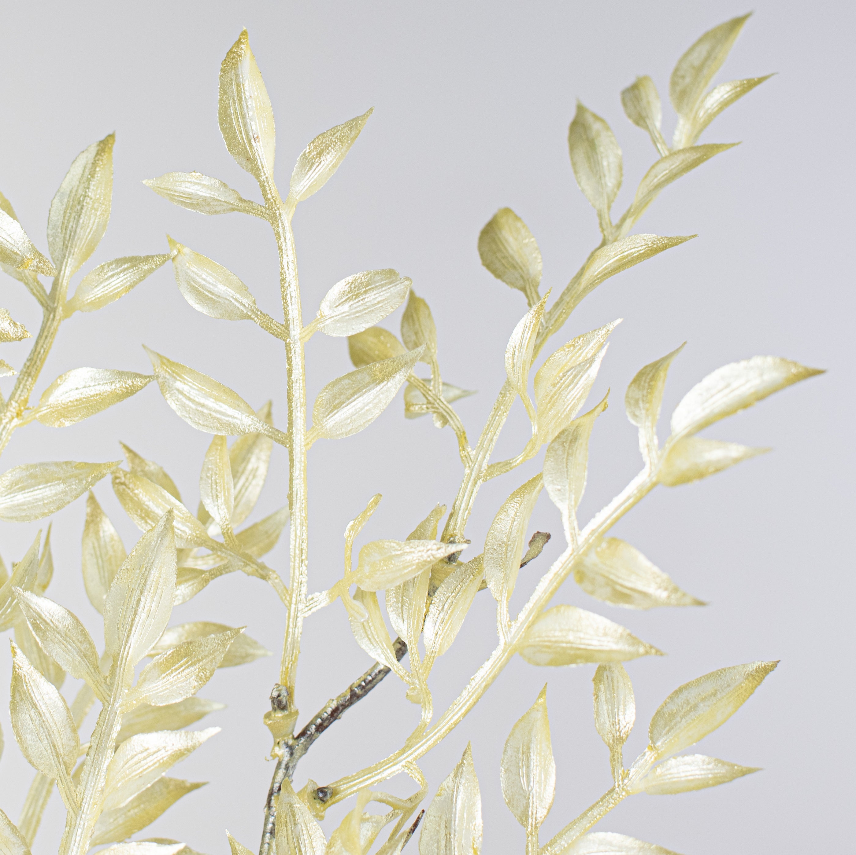 25" Pearl Ruscus Spray: Yellow Lifestyle Photo