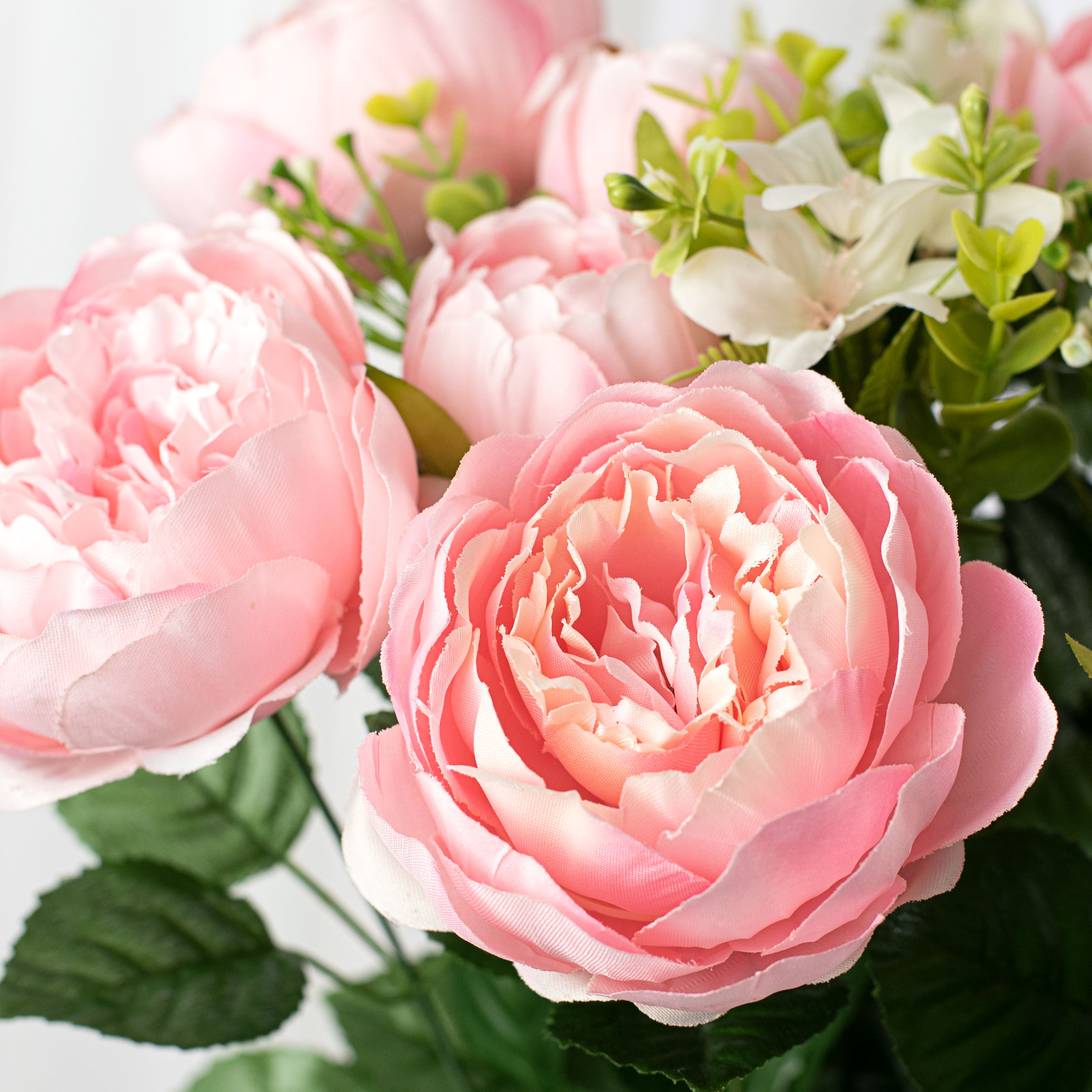 21" Peony Bush: Blush Lifestyle Photo