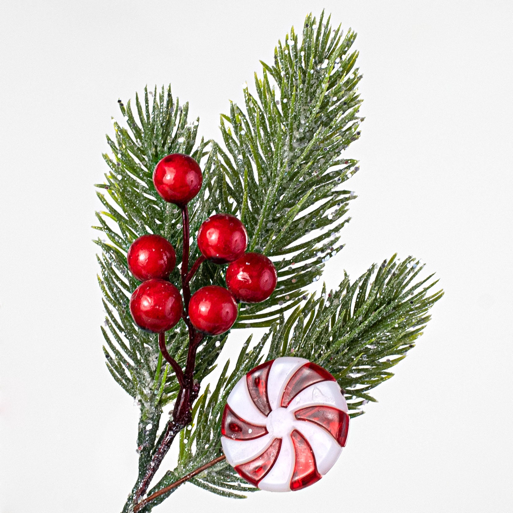 15" Peppermint, Berry, Pine Pick Lifestyle Photo