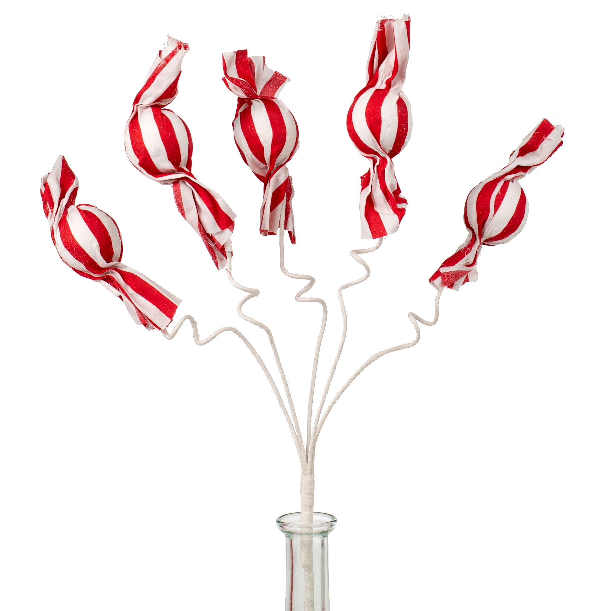 20" Peppermint Candy Spray Item Number: 84120RD