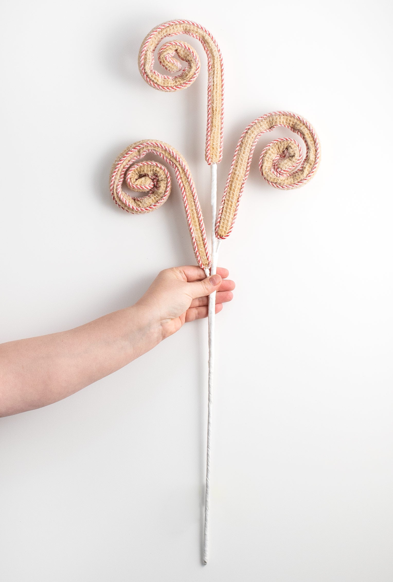 29" Peppermint Churro Spray detail photo 3