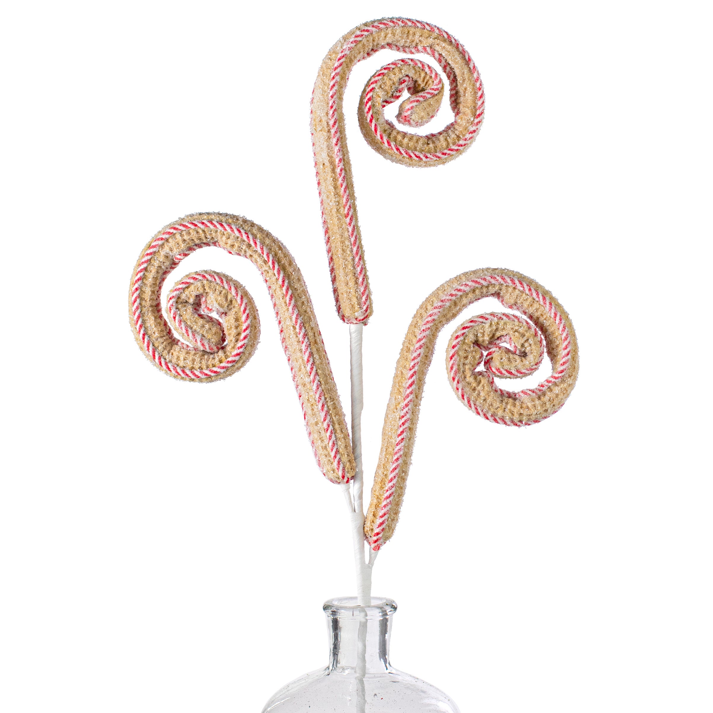 29" Peppermint Churro Spray Item Number: 85672BN