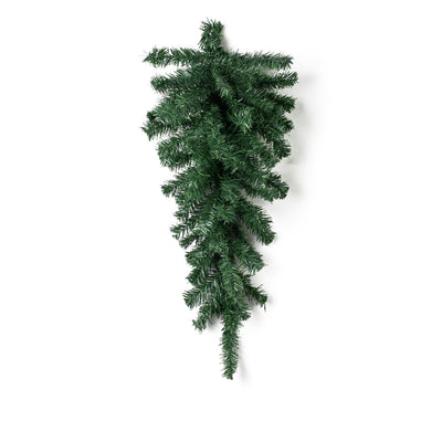 30" Pine Teardrop Swag: Two-Tone Green (70 Tips) Item Number: XX930209