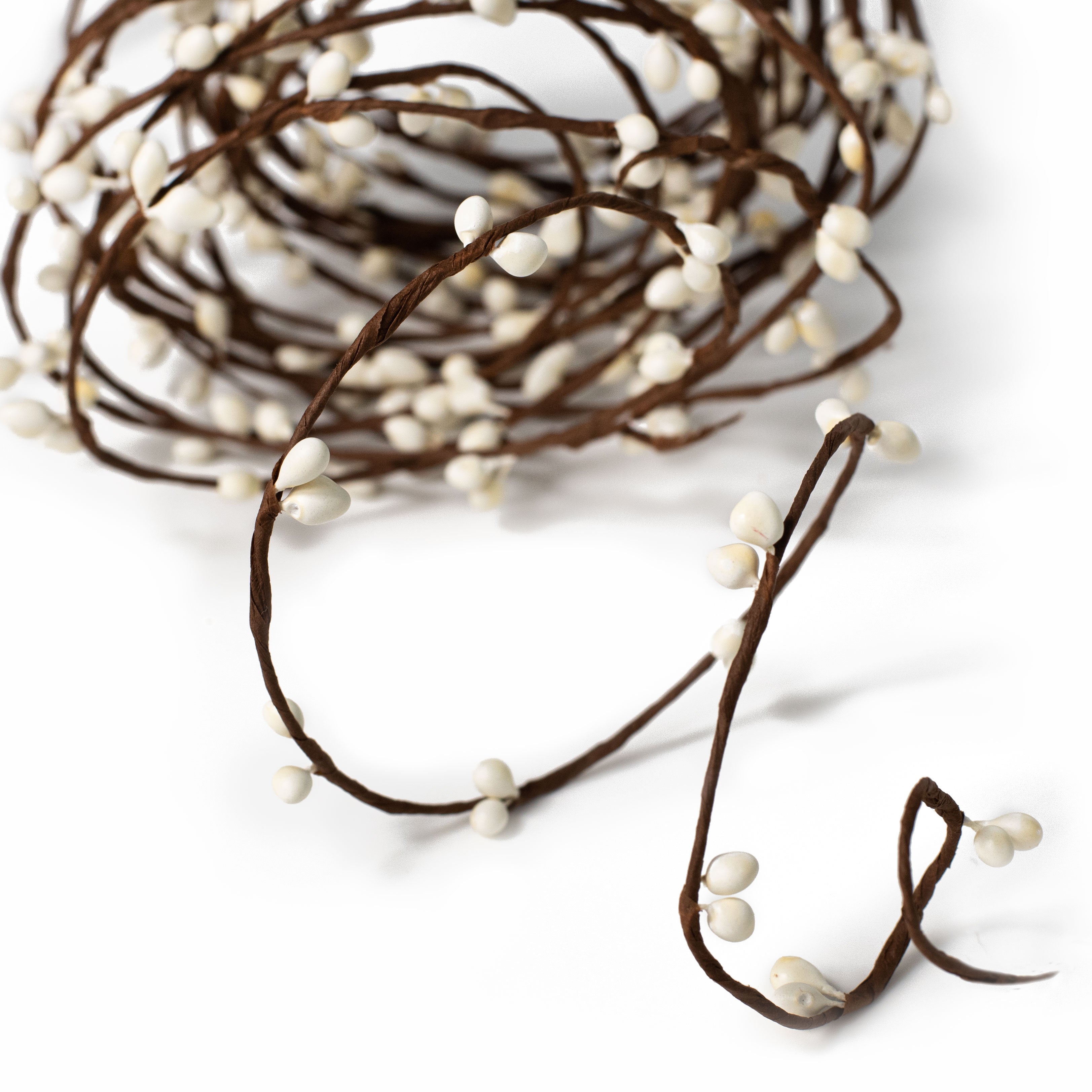 21' Pip Garland: Cream White Item Number: FR652941