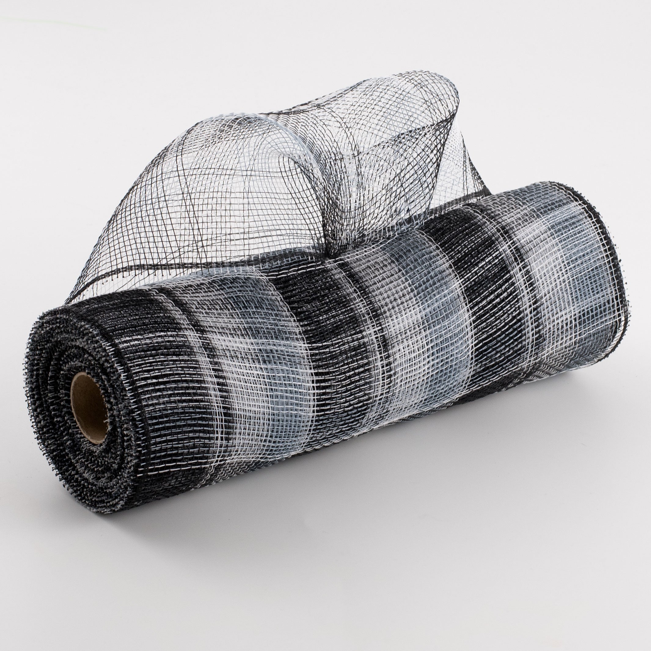 10" Plaid Mesh: Black, White, Grey Item Number: RY8413H7