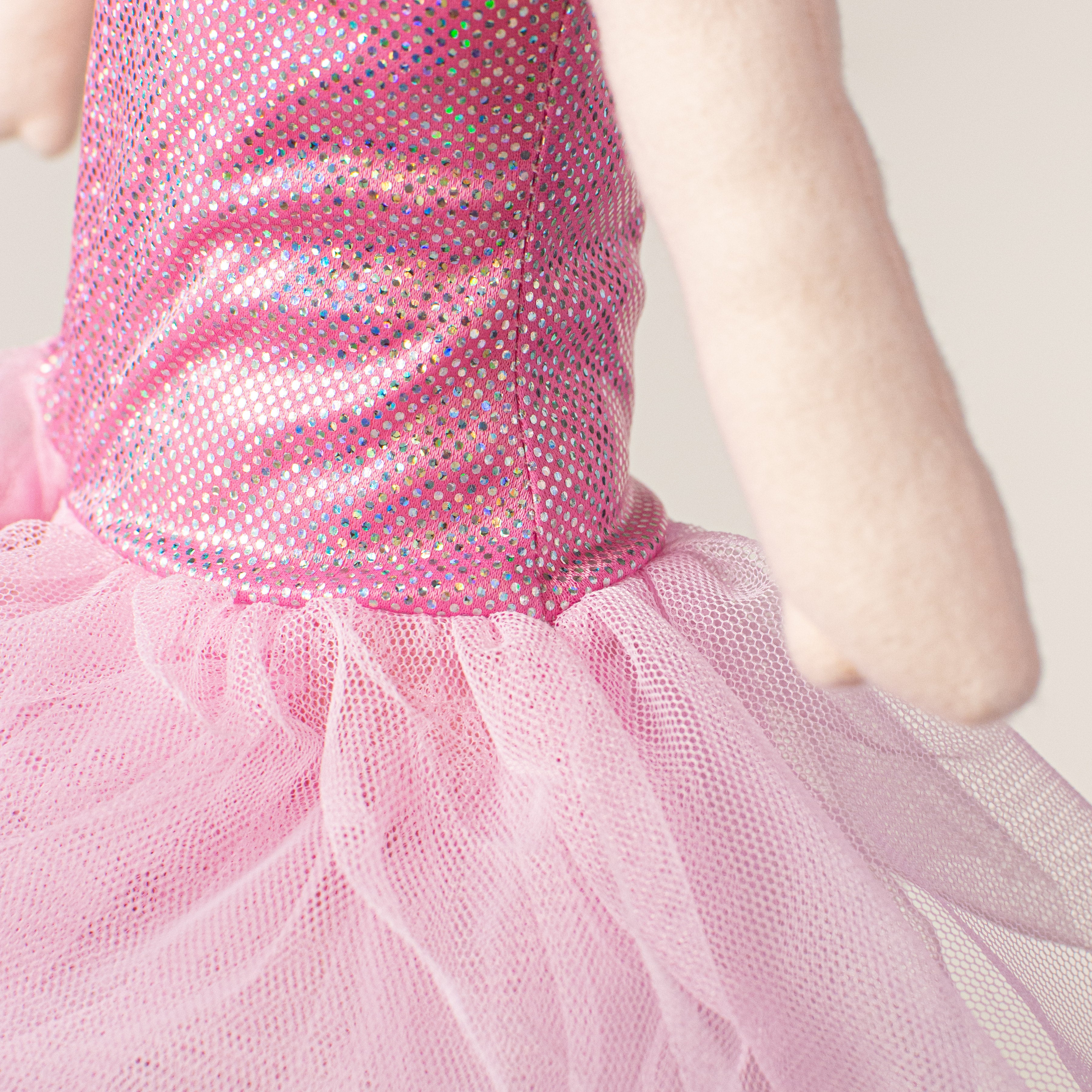 26" Plush Ballerina Bunny detail photo 4