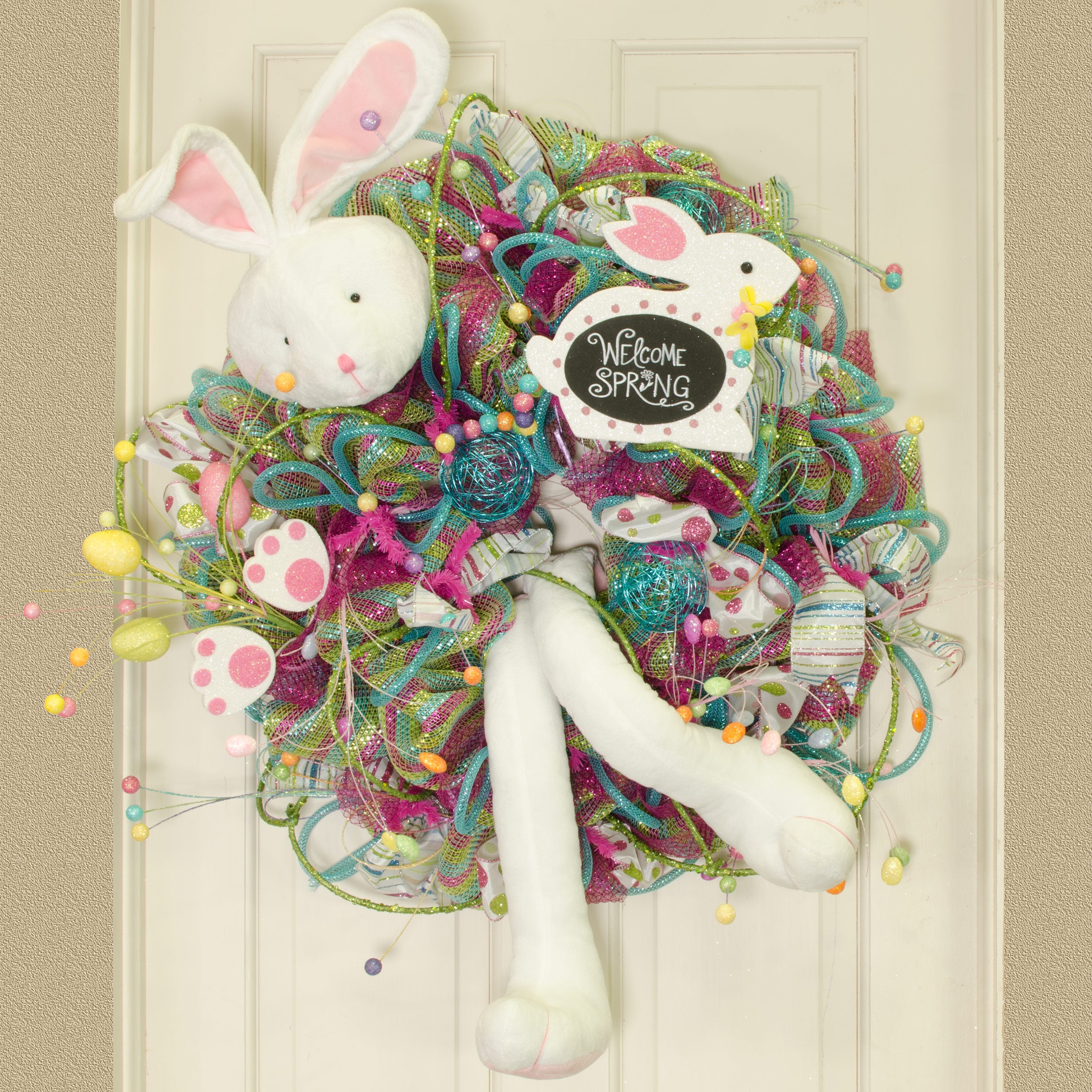 18" Plush Bunny Legs Lifestyle Photo