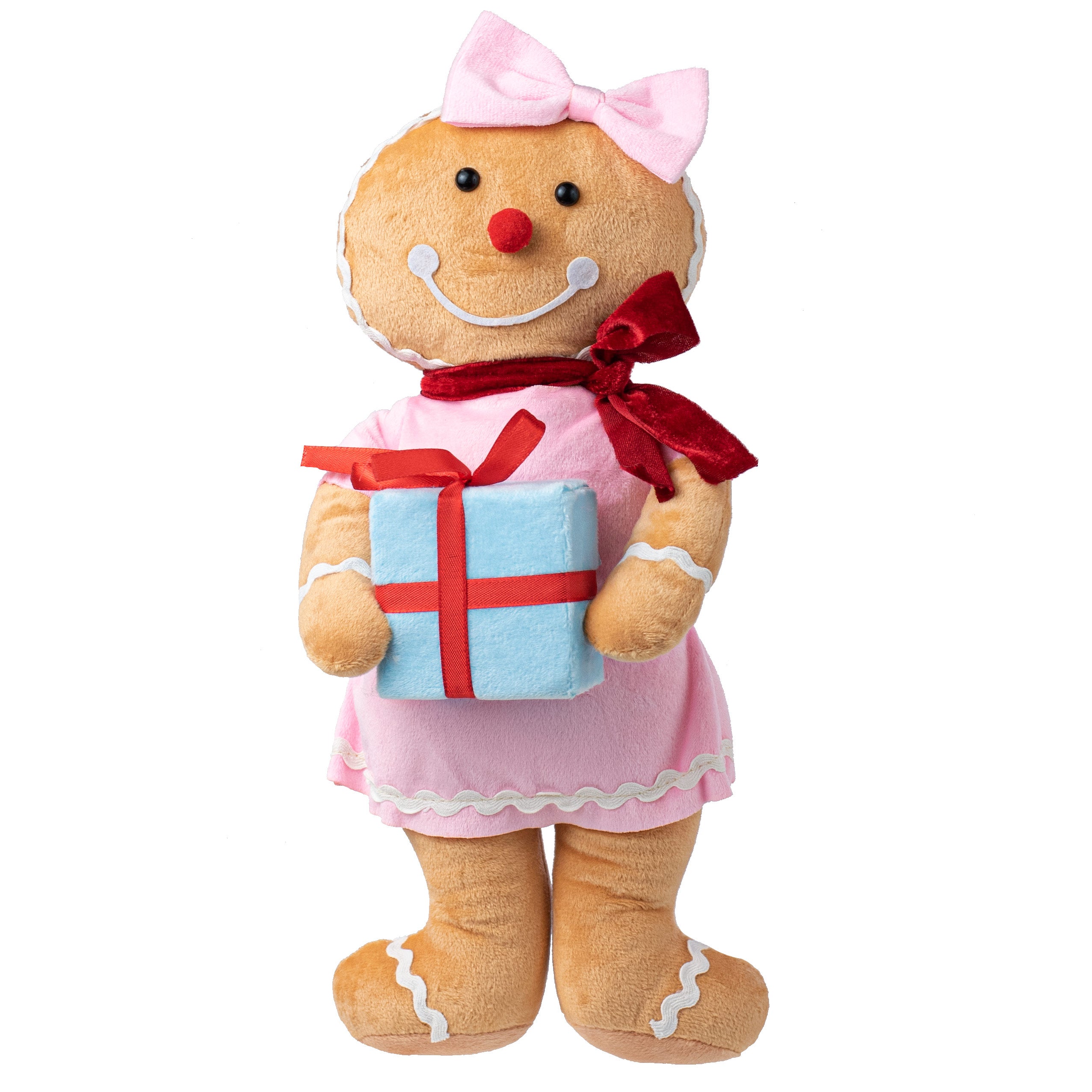 15" Plush Christmas Gingerbread Girl Item Number: 85832PK