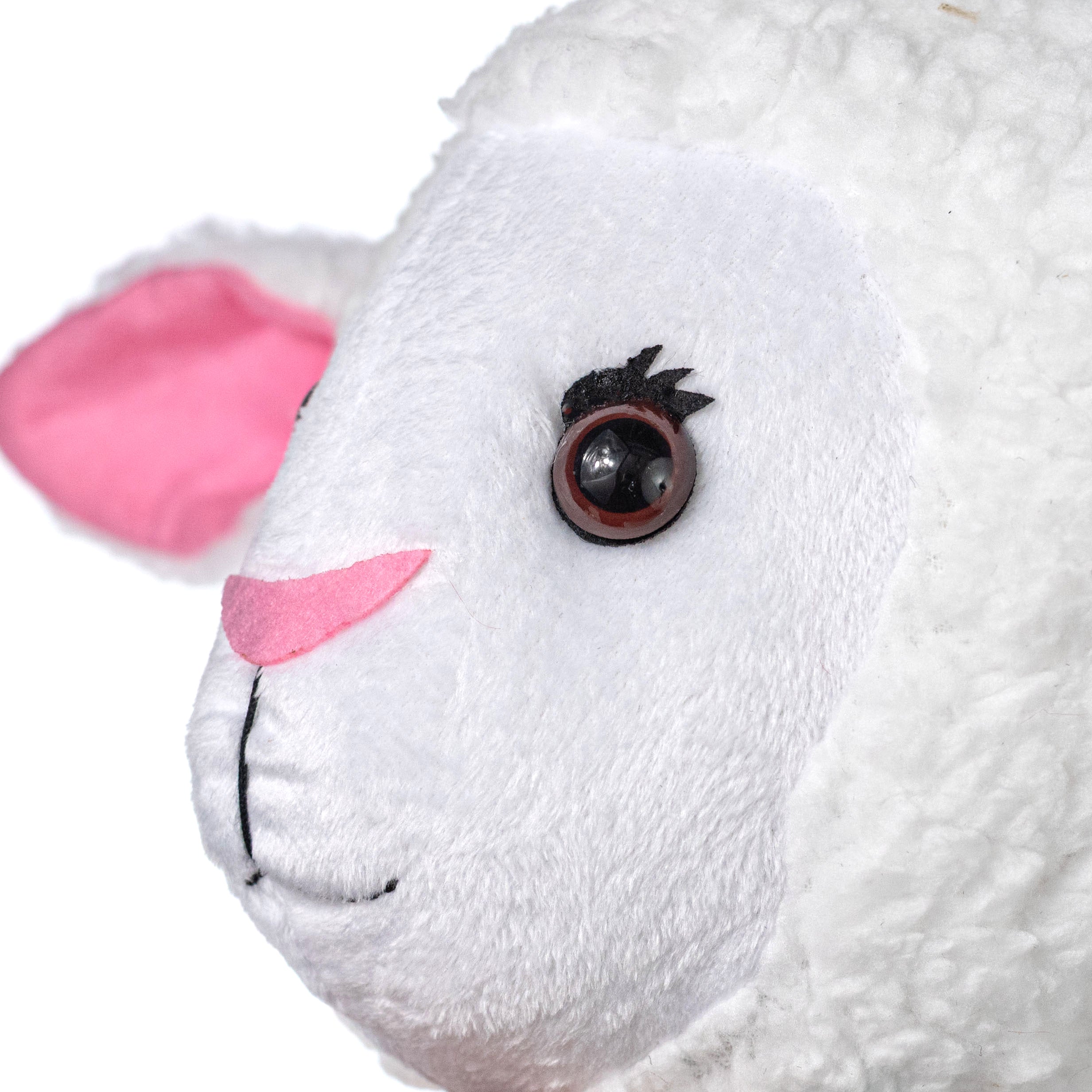 Plush Lamb Face & Paws Wreath Decor Kit (3 Pieces) detail photo 3