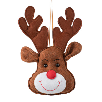 18" Plush Reindeer Ornament Item Number: 85835BN