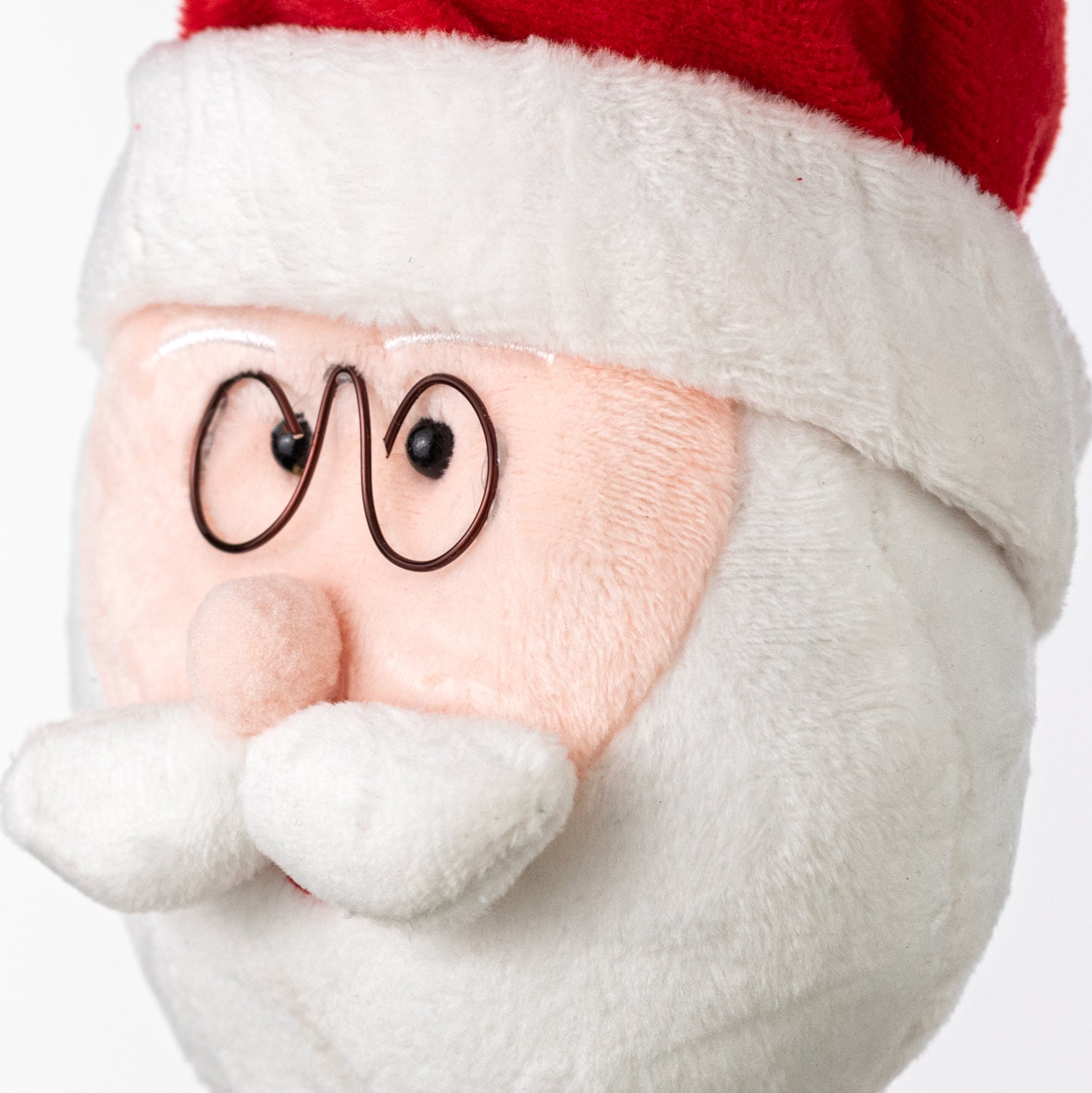 15" Plush Santa Face Pick Lifestyle Photo