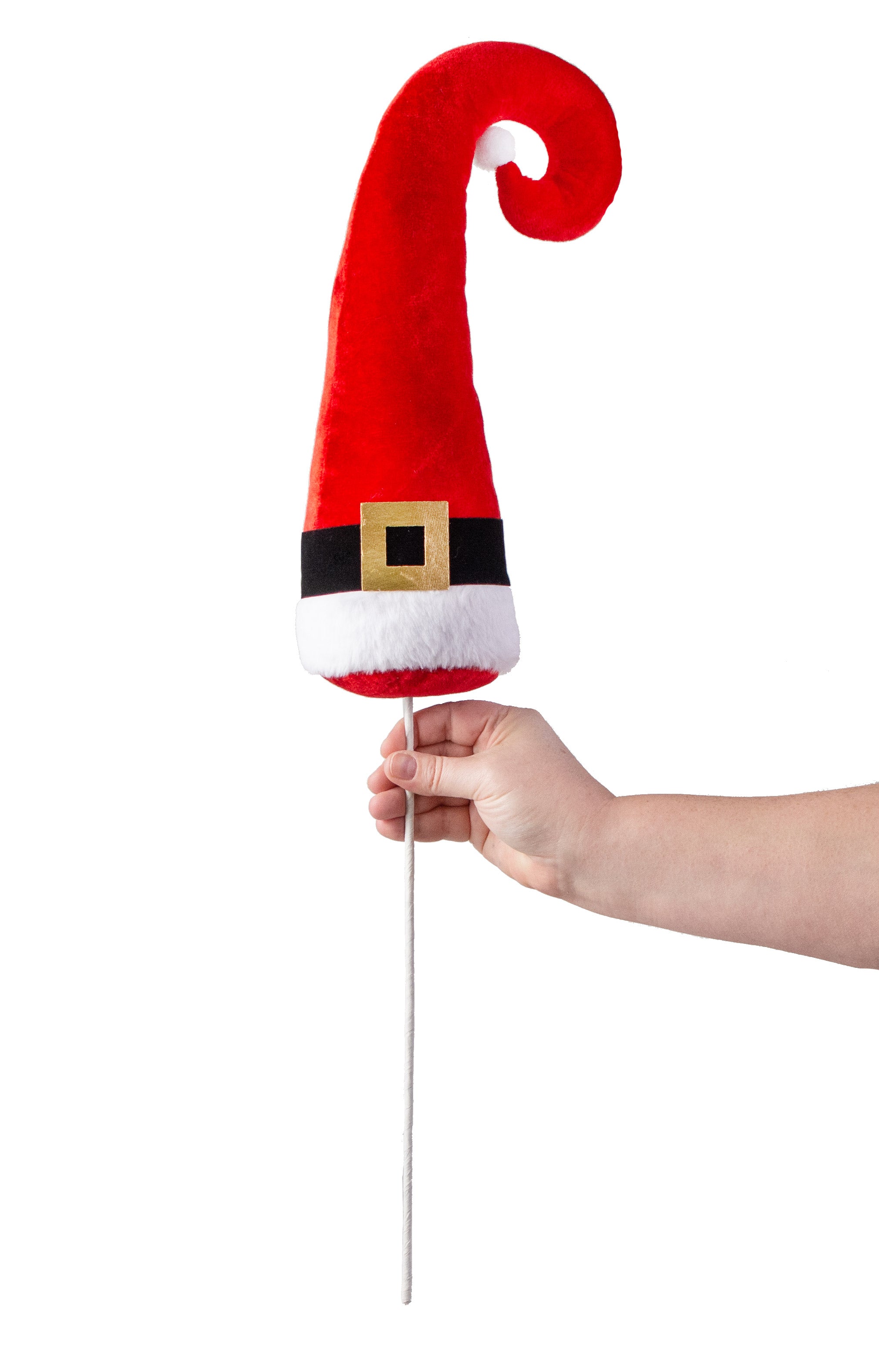27" Plush Santa Hat Pick detail photo 3