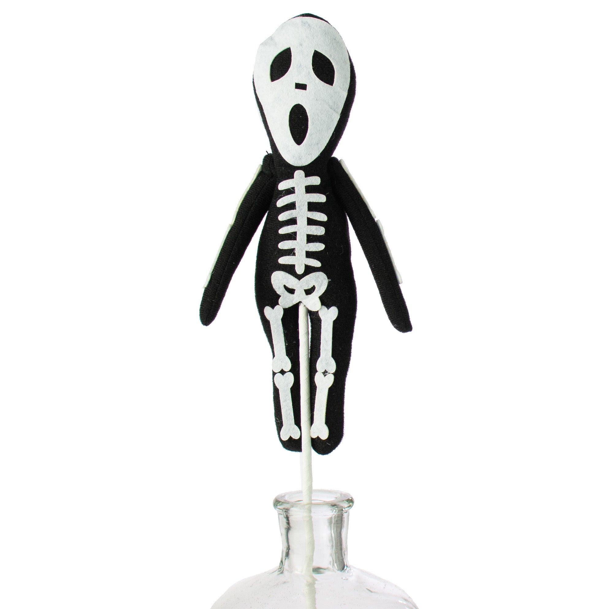 22" Plush Skeleton Spray Item Number: 57000BKWT