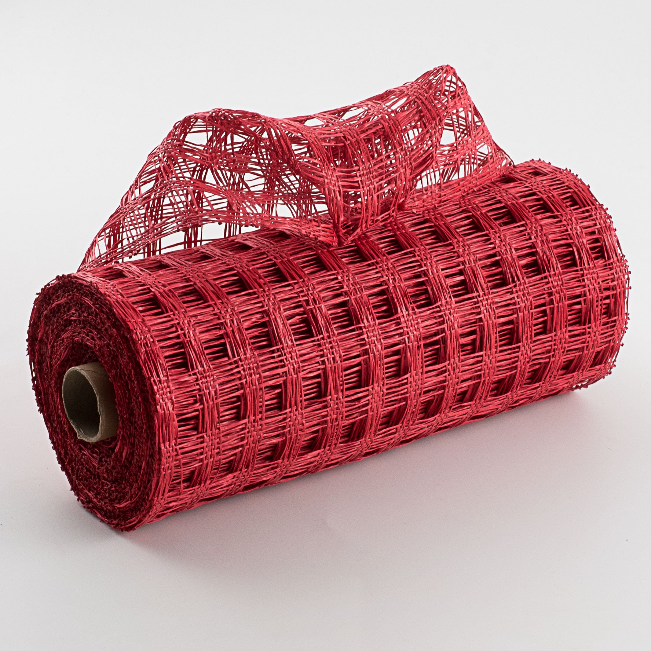 10" Poly Burlap Check Mesh: Red Item Number: RP812924