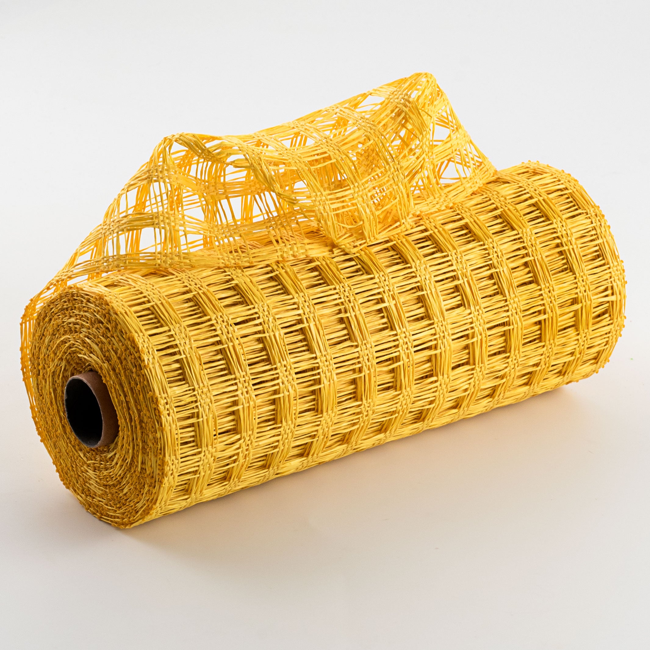10" Poly Burlap Check Mesh: Yellow Item Number: RP812829