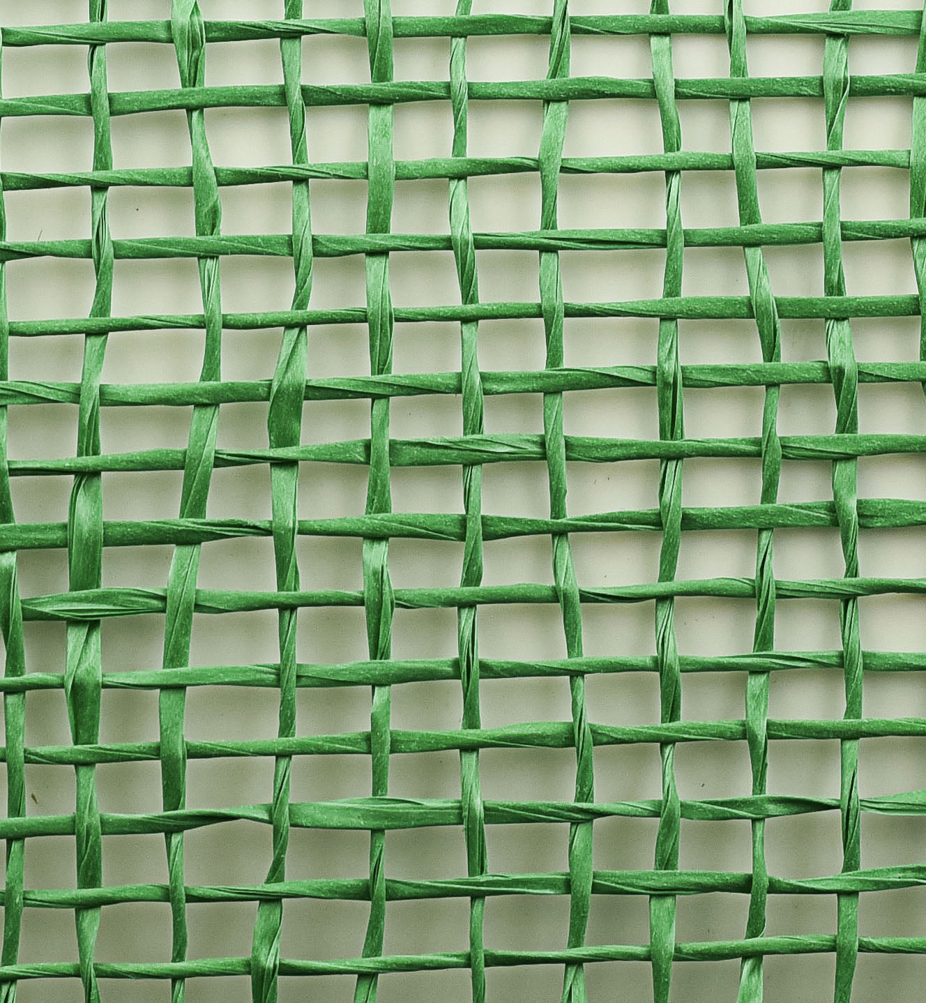 10" Poly Burlap Mesh: Emerald Green detail photo 3