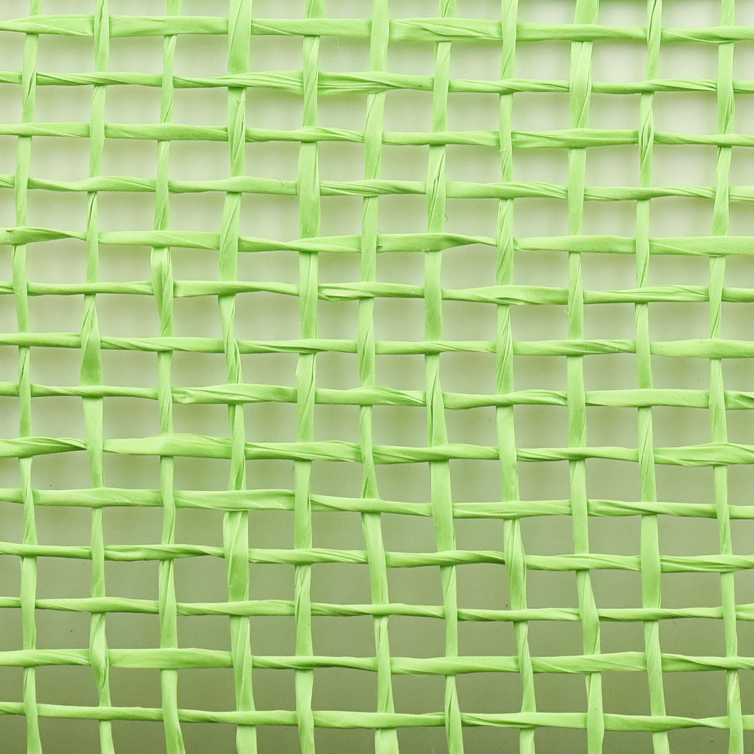 10" Poly Burlap Mesh: Fresh Green detail photo 3