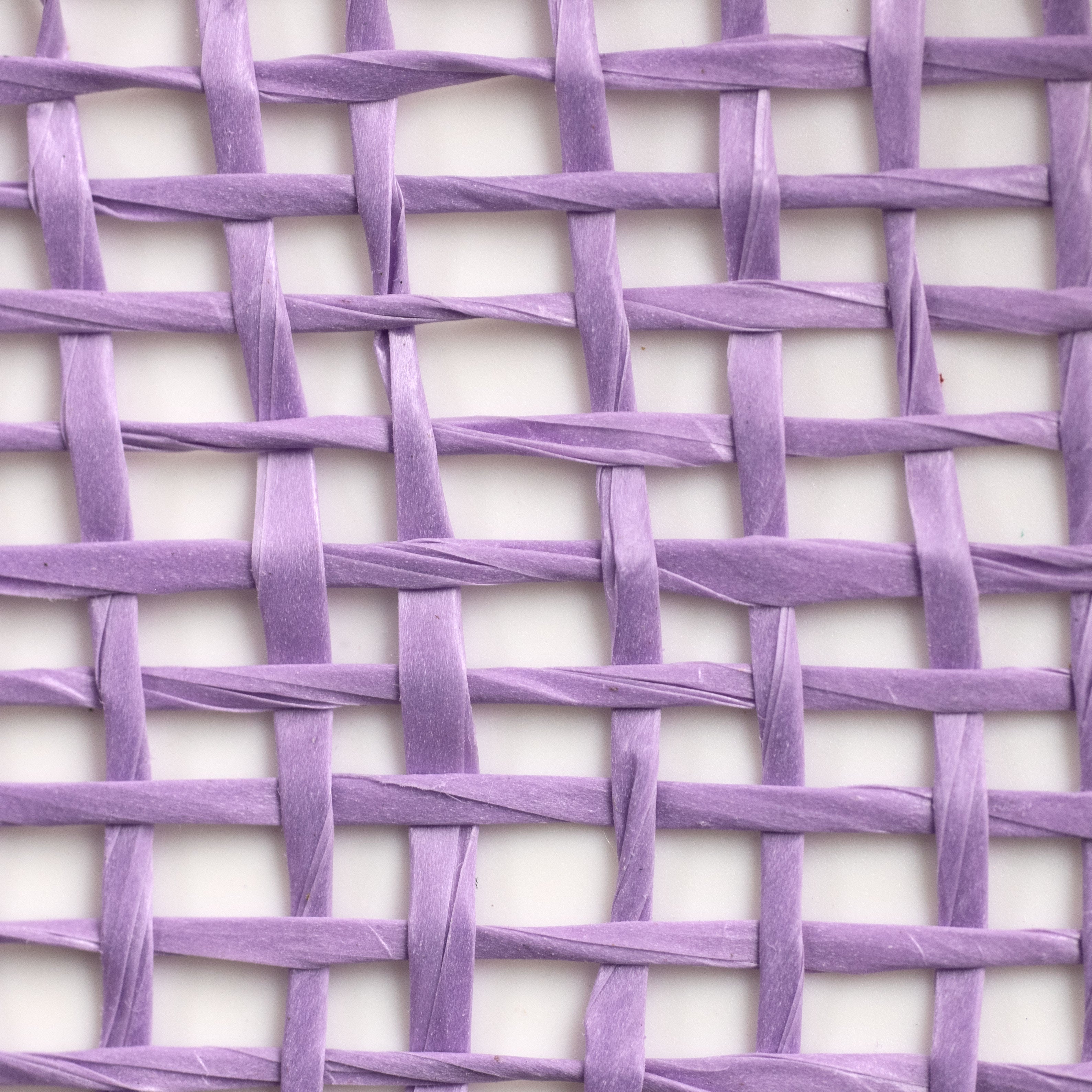 10" Poly Burlap Mesh: Lavender Purple detail photo 3