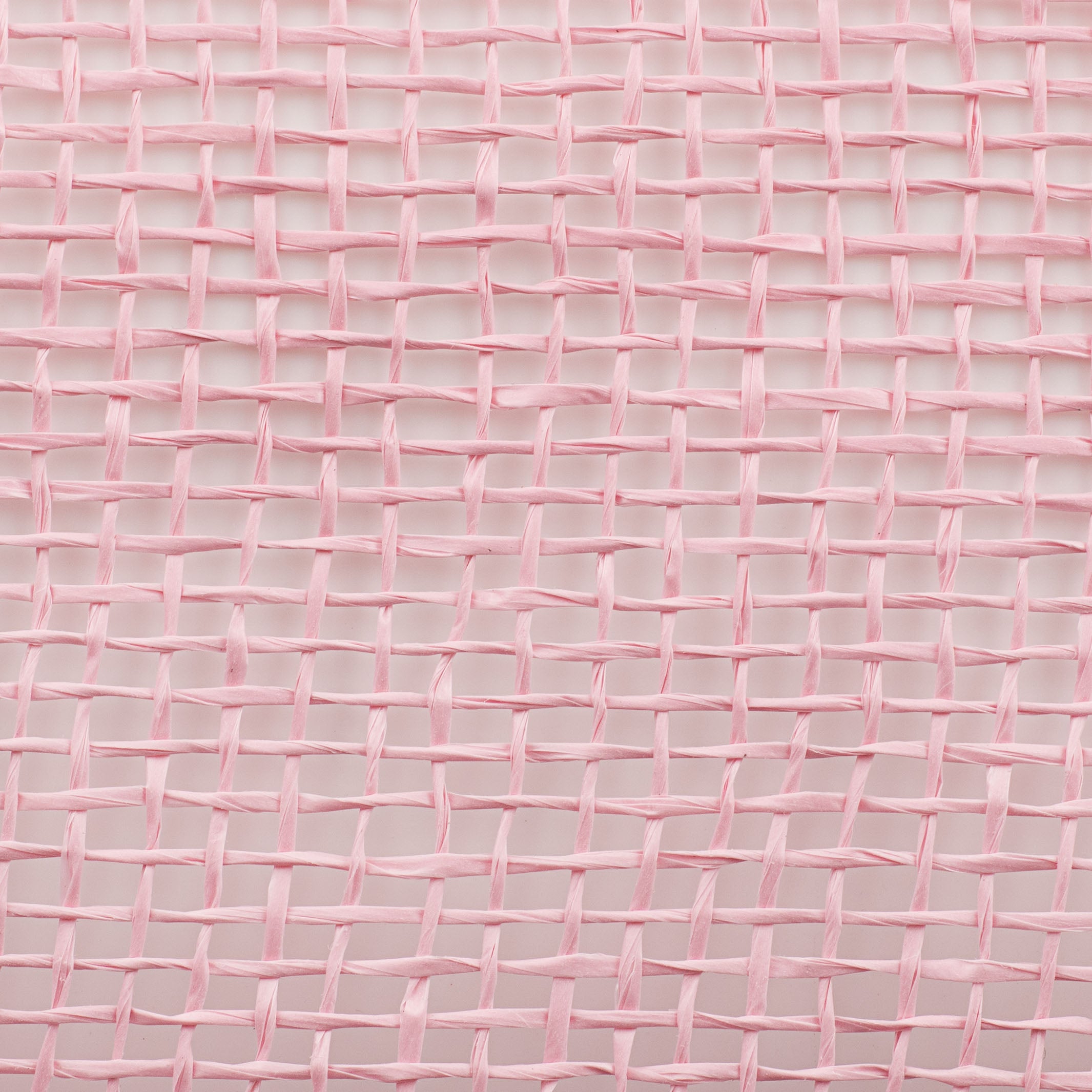 10" Poly Burlap Mesh: Light Pink detail photo 3
