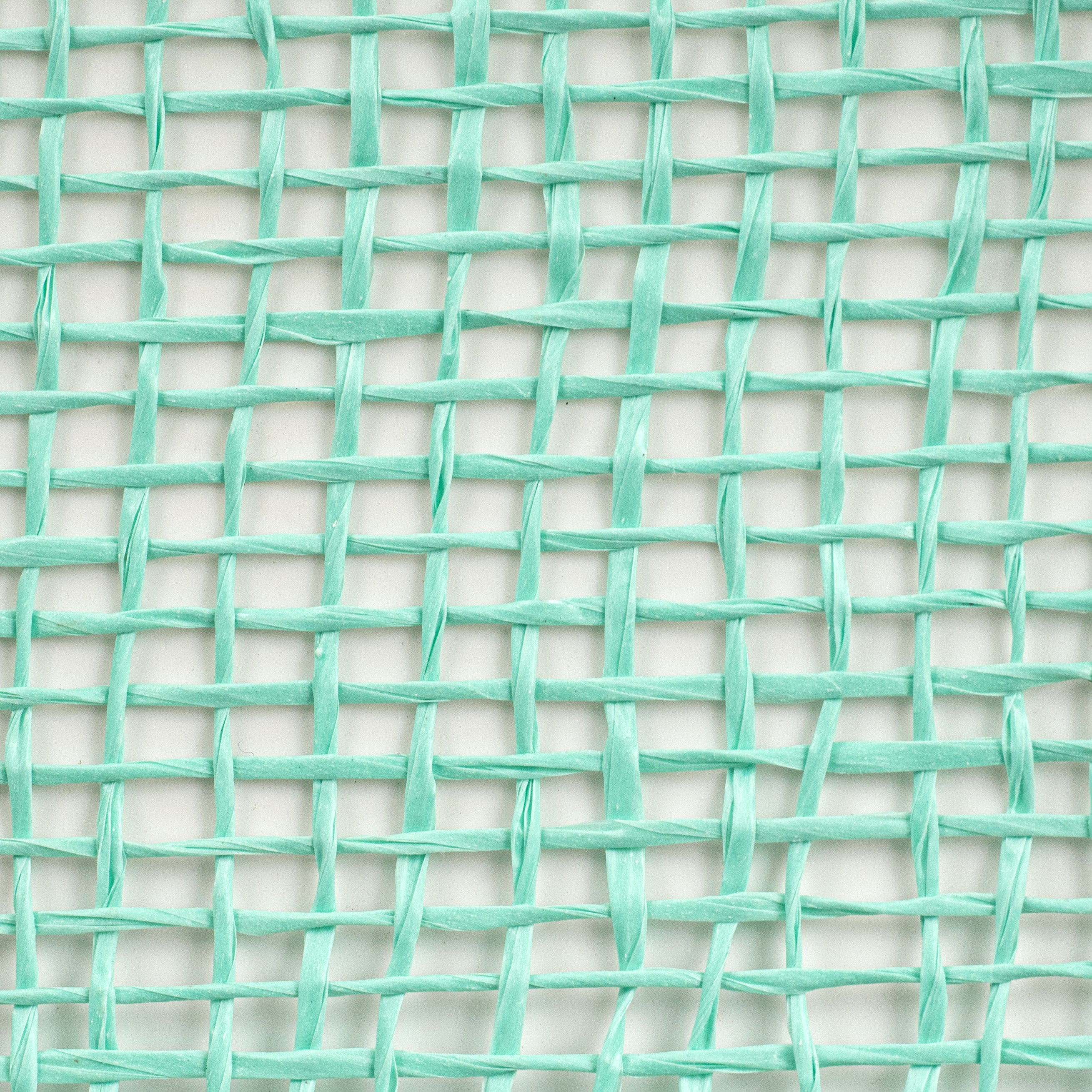 10" Poly Burlap Mesh: Mint Green detail photo 3