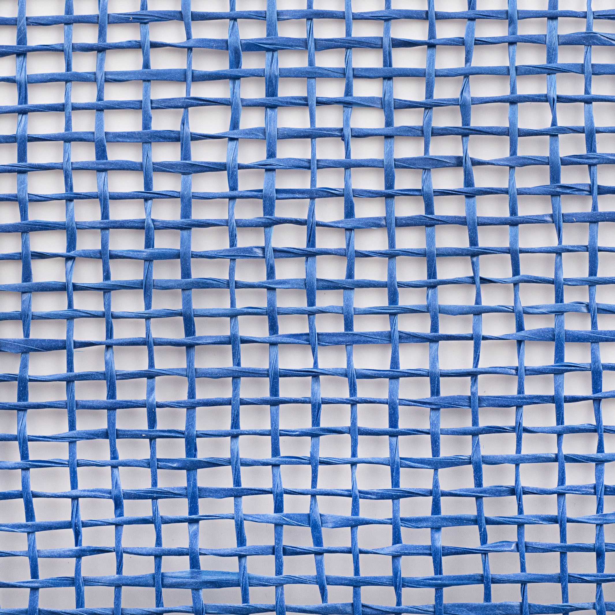 10" Poly Burlap Mesh: Royal Blue detail photo 3