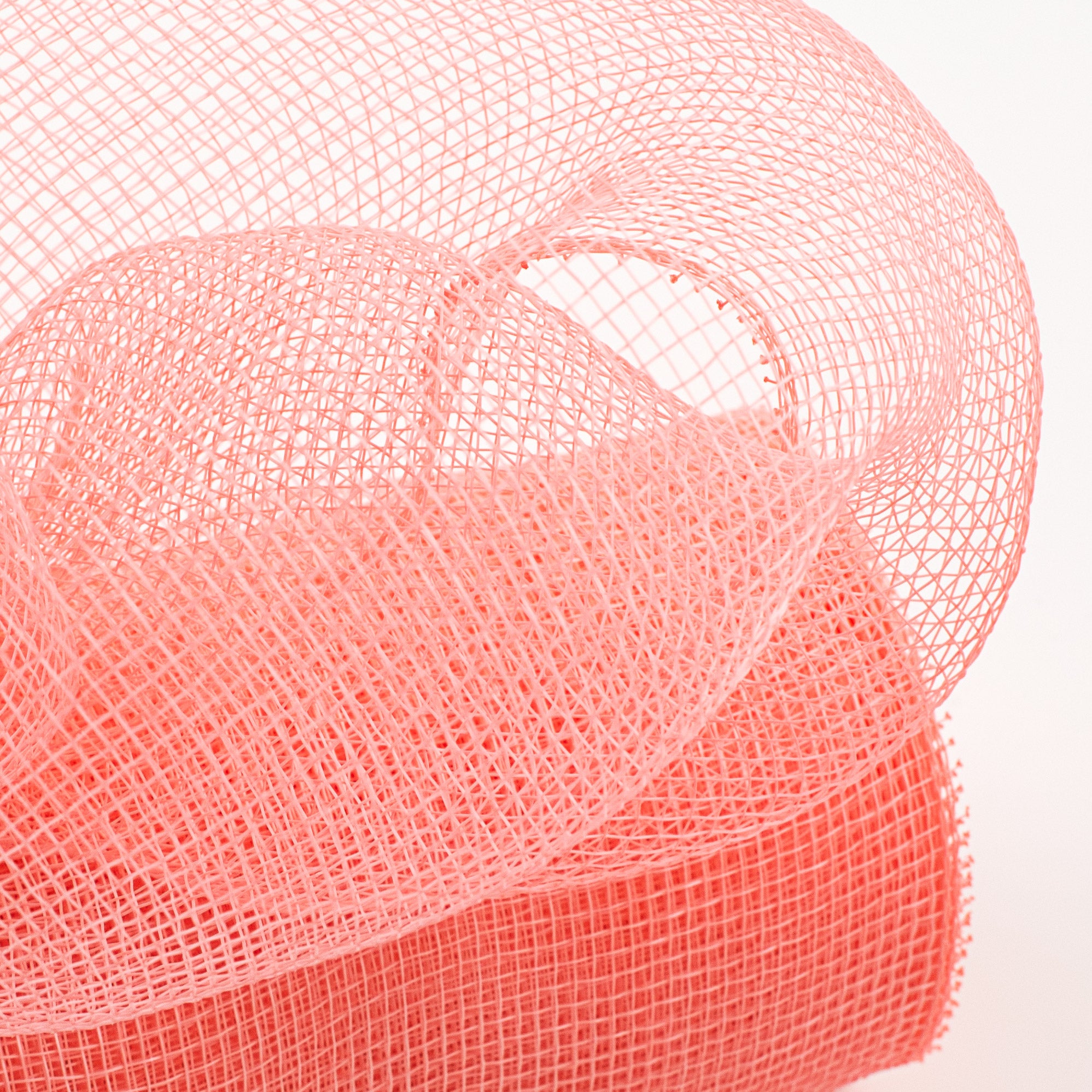 10" Poly Deco Mesh: Coral Lifestyle Photo
