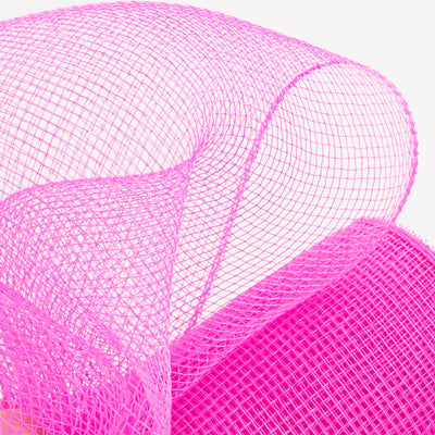 10" Poly Deco Mesh: Hot Pink Lifestyle Photo