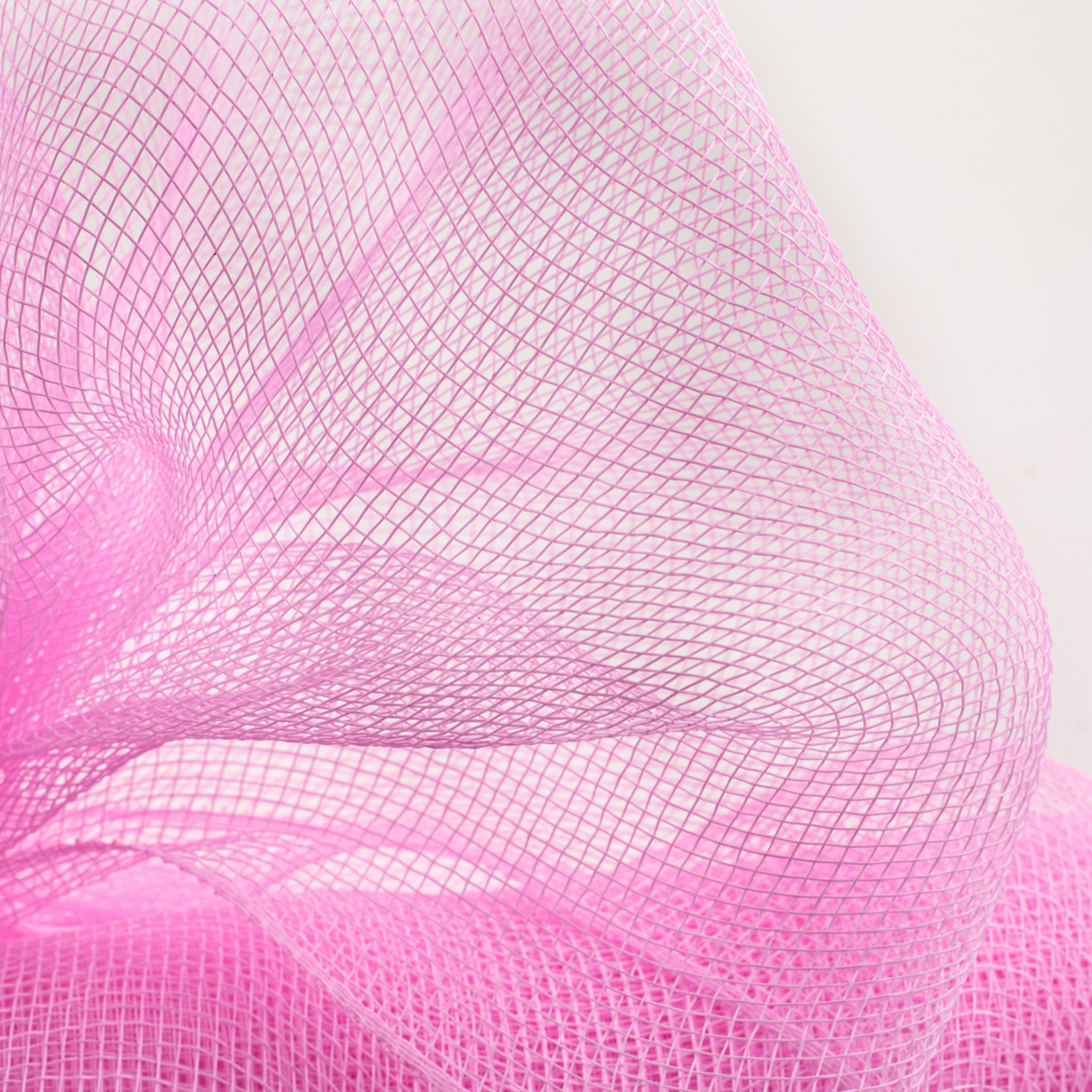 21" Poly Deco Mesh: Light Pink Lifestyle Photo