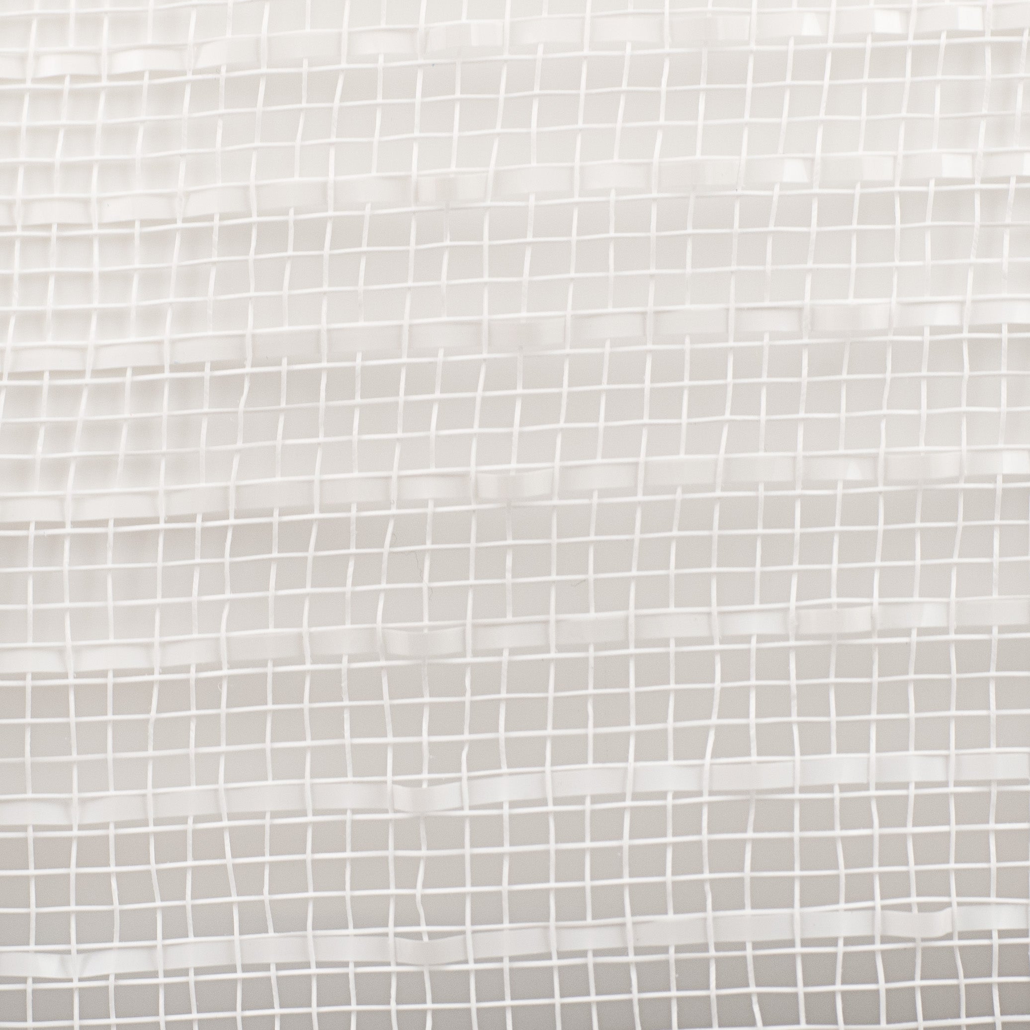 10" Poly Deco Mesh: Matte White Wide Foil detail photo 3
