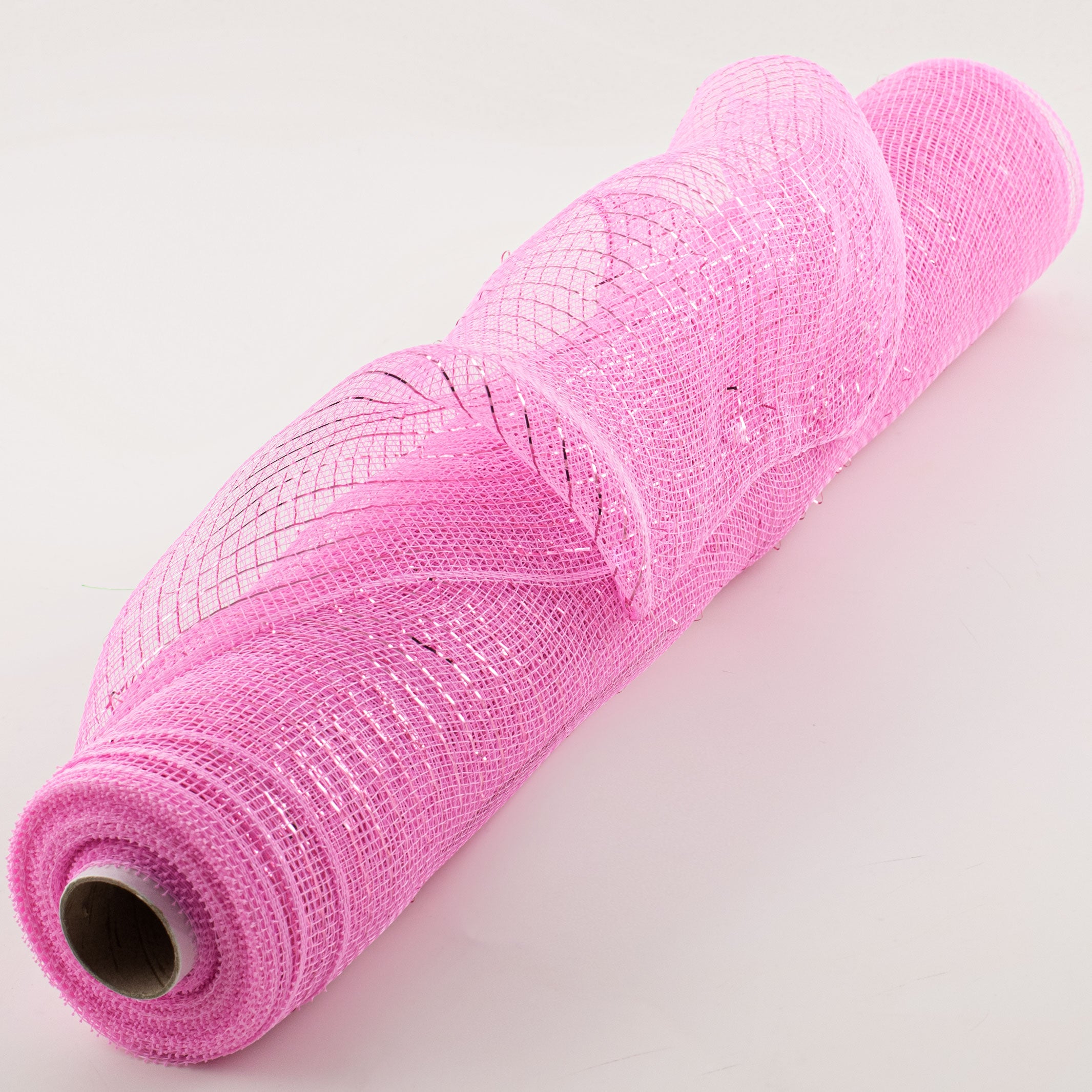 21" Poly Deco Mesh: Metallic Pink Item Number: RE100122