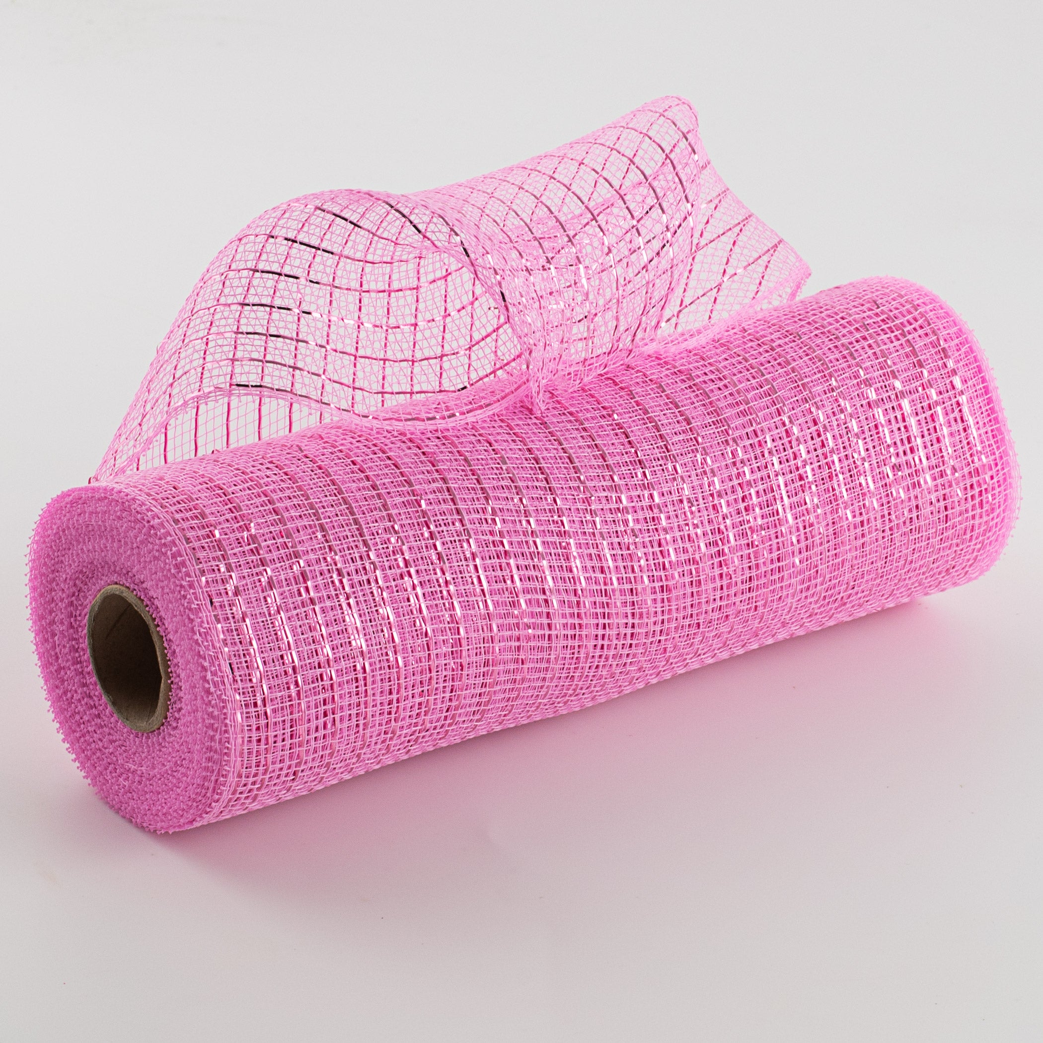 10" Poly Deco Mesh: Metallic Pink Item Number: RE130122