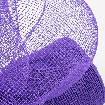 10" Poly Deco Mesh: Purple Lifestyle Photo
