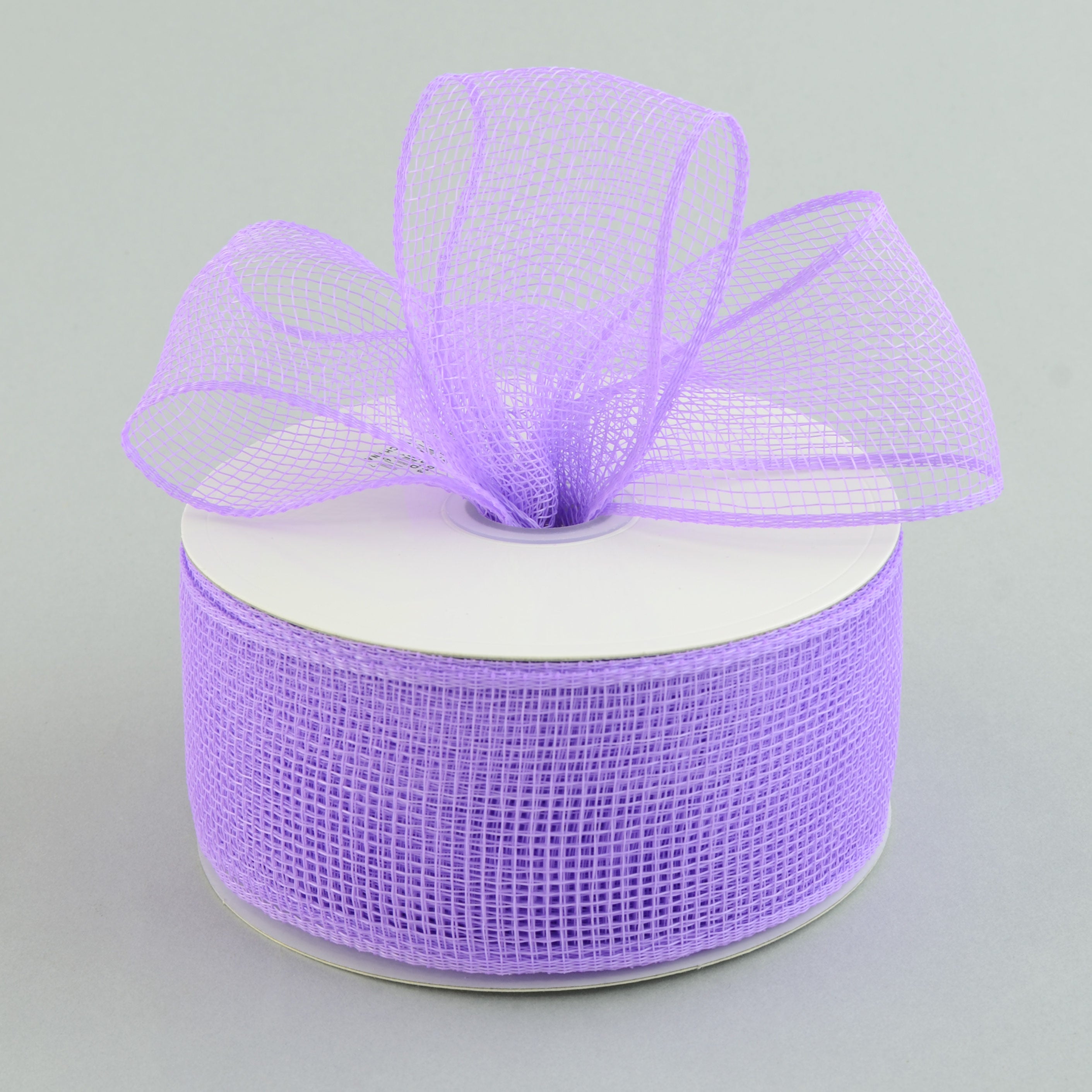 2.5" Poly Deco Mesh Ribbon: Lavender Lifestyle Photo