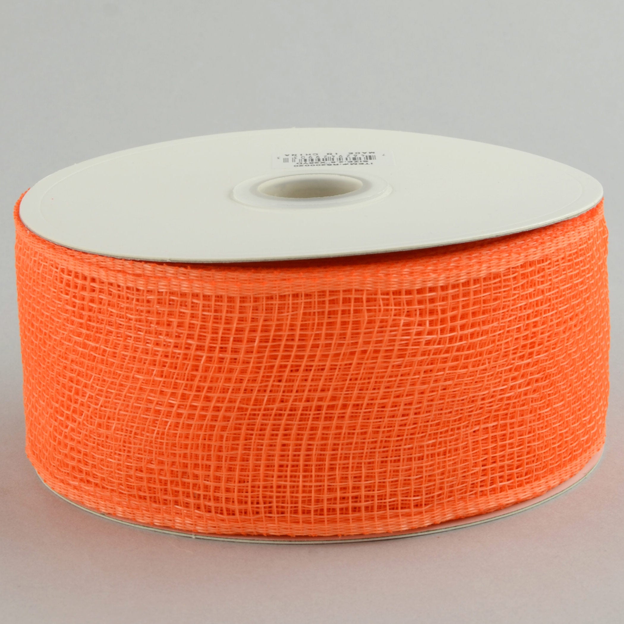 2.5" Poly Deco Mesh Ribbon: Orange Item Number: RS200020