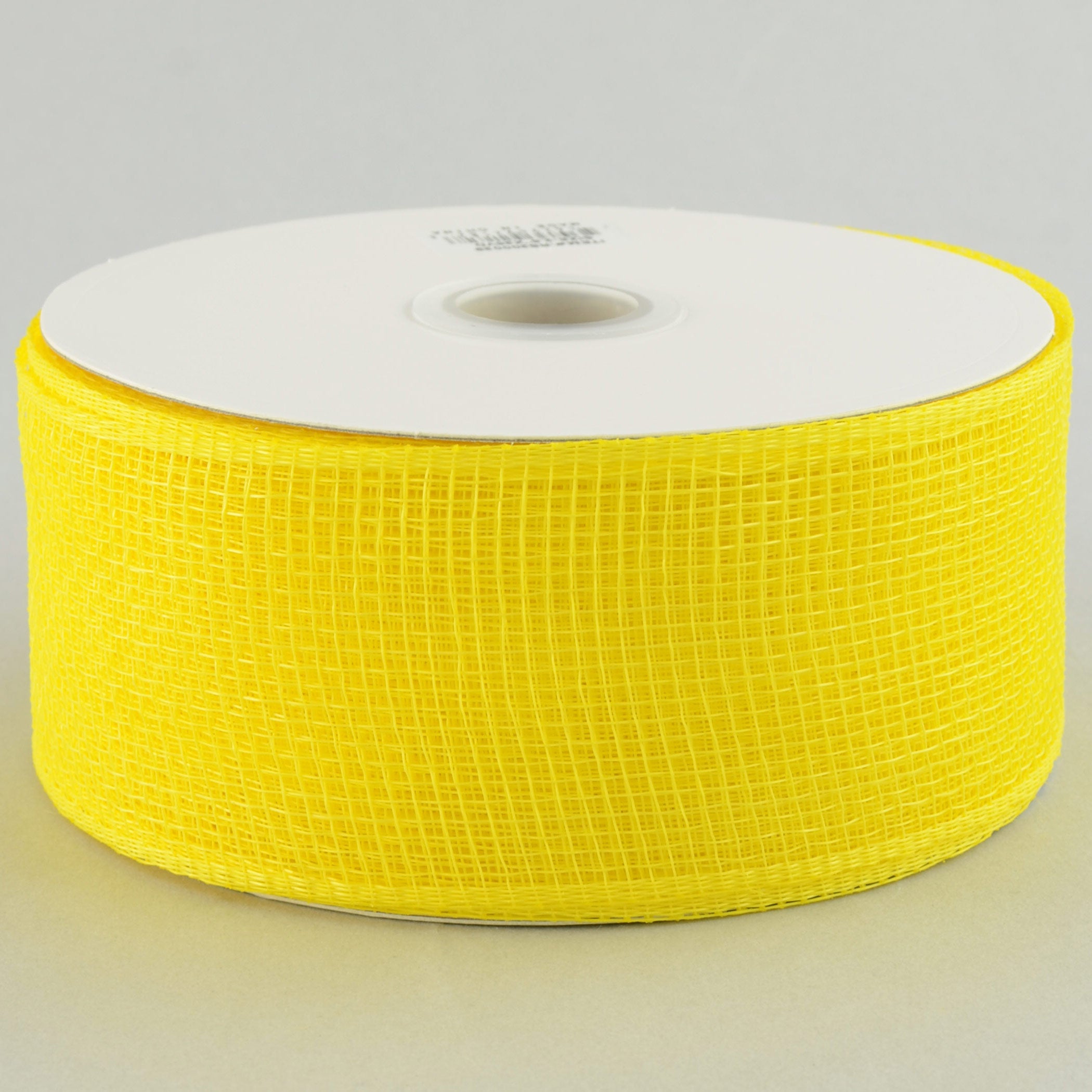 2.5" Poly Deco Mesh Ribbon: Yellow Item Number: RS200029