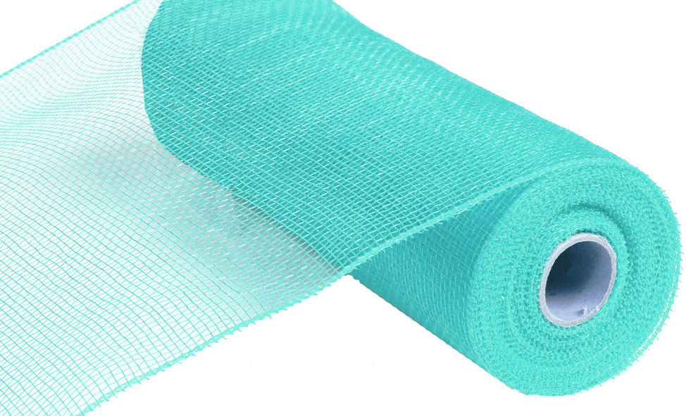 10" Poly Deco Mesh: Robin's Egg Blue detail photo 3
