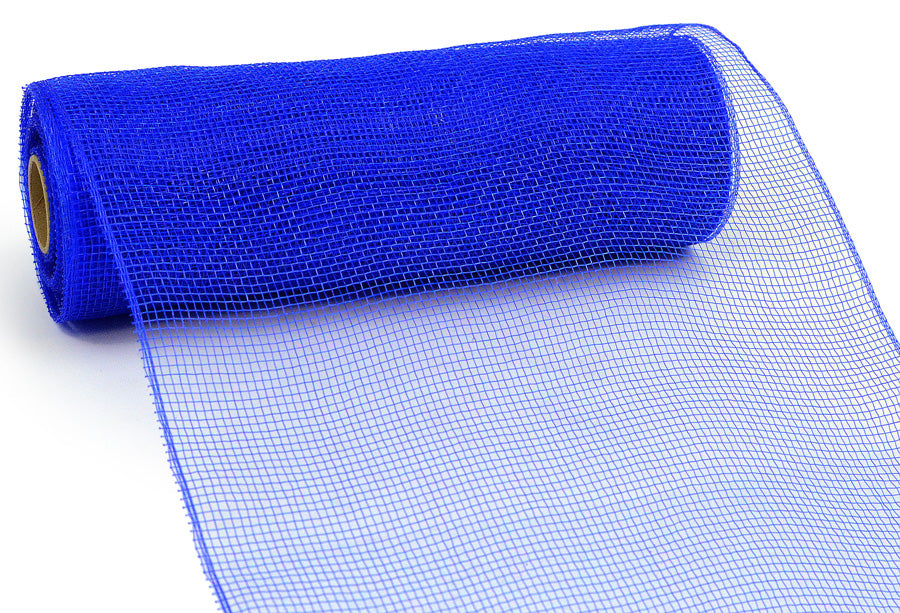 10" Poly Deco Mesh: Royal Blue detail photo 4