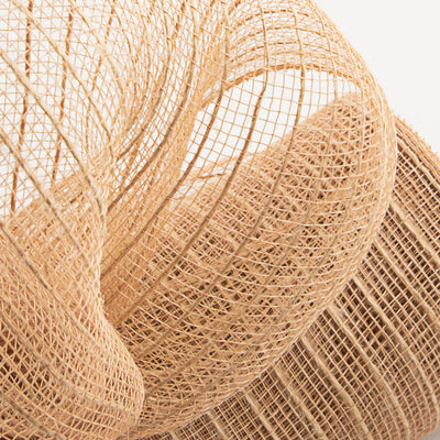 10" Poly Jute Deco Mesh: Natural (10 Yards) Lifestyle Photo