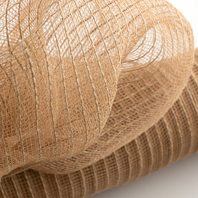 21" Poly Jute Deco Mesh: Natural (10 Yards) Lifestyle Photo