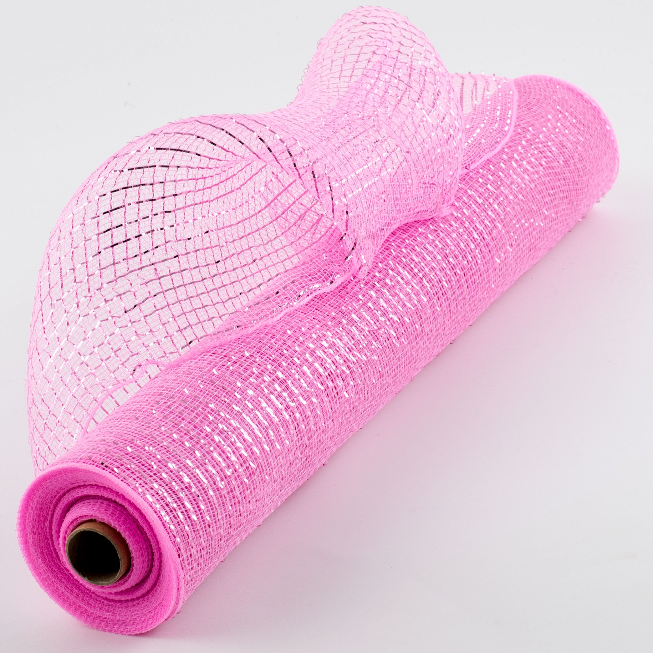 21" Poly Mesh Roll: Metallic Pink Item Number: XB905-03