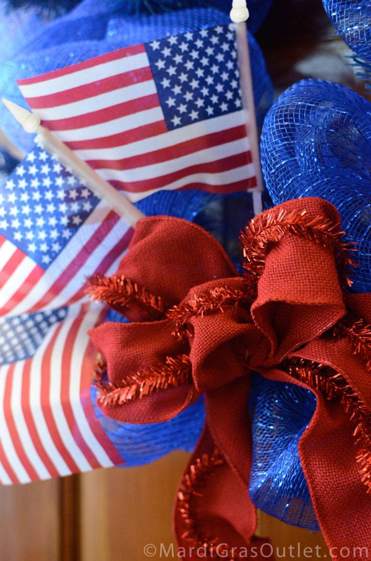 4" x 6" Polyester American Flags (12) Lifestyle Photo