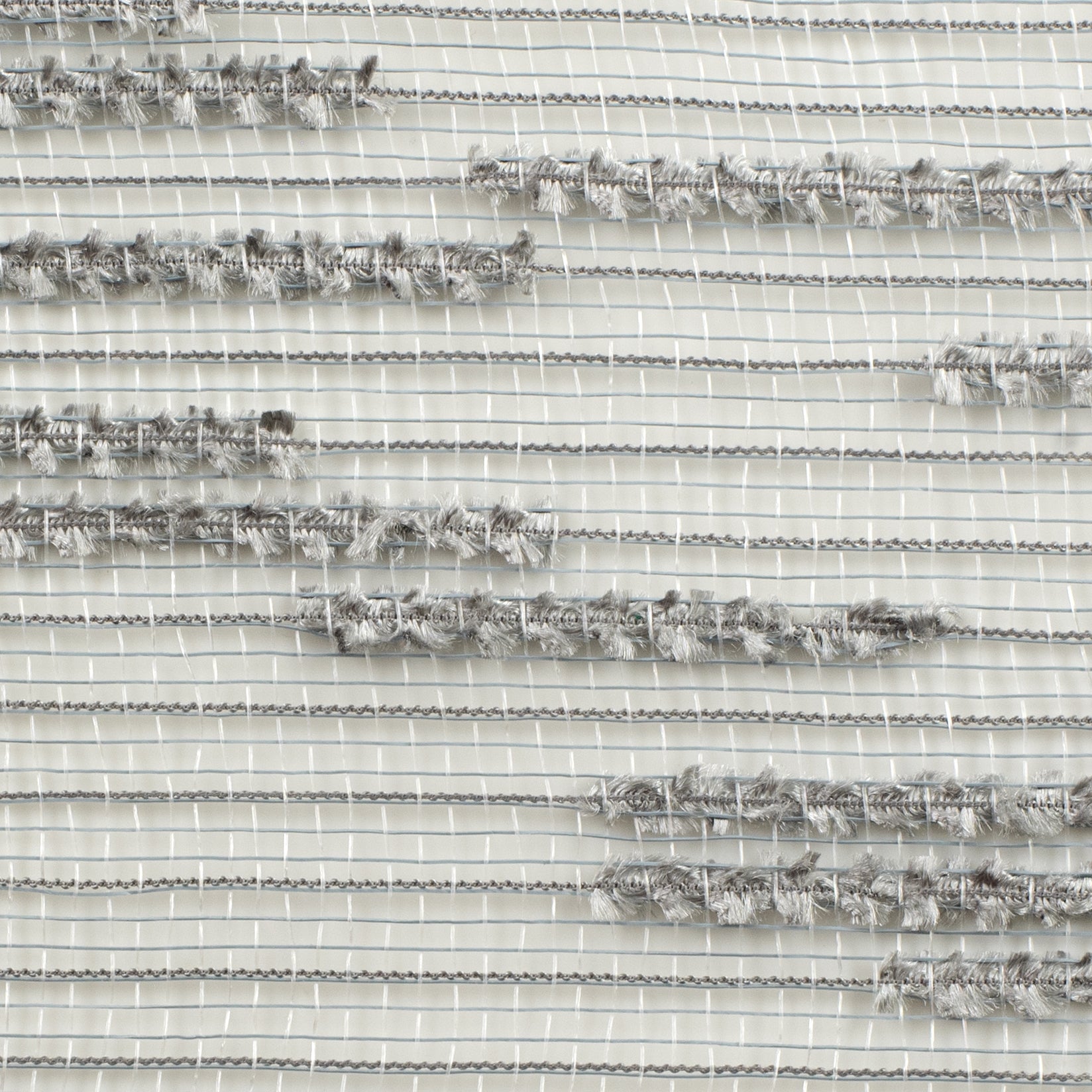 10" Random Double Drift Mesh: Silver detail photo 3