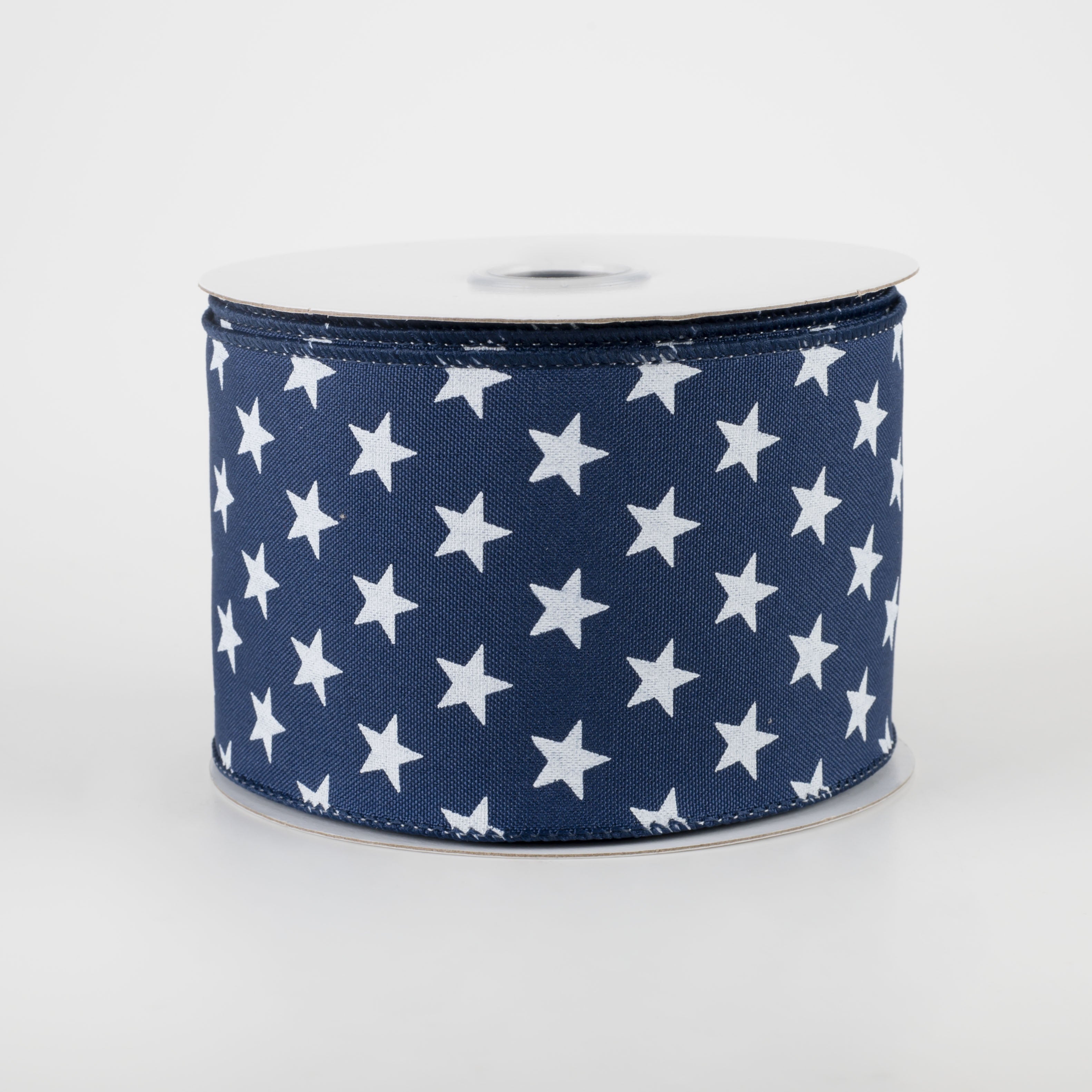 2.5" Random Star Ribbon: Navy Blue (10 Yards)