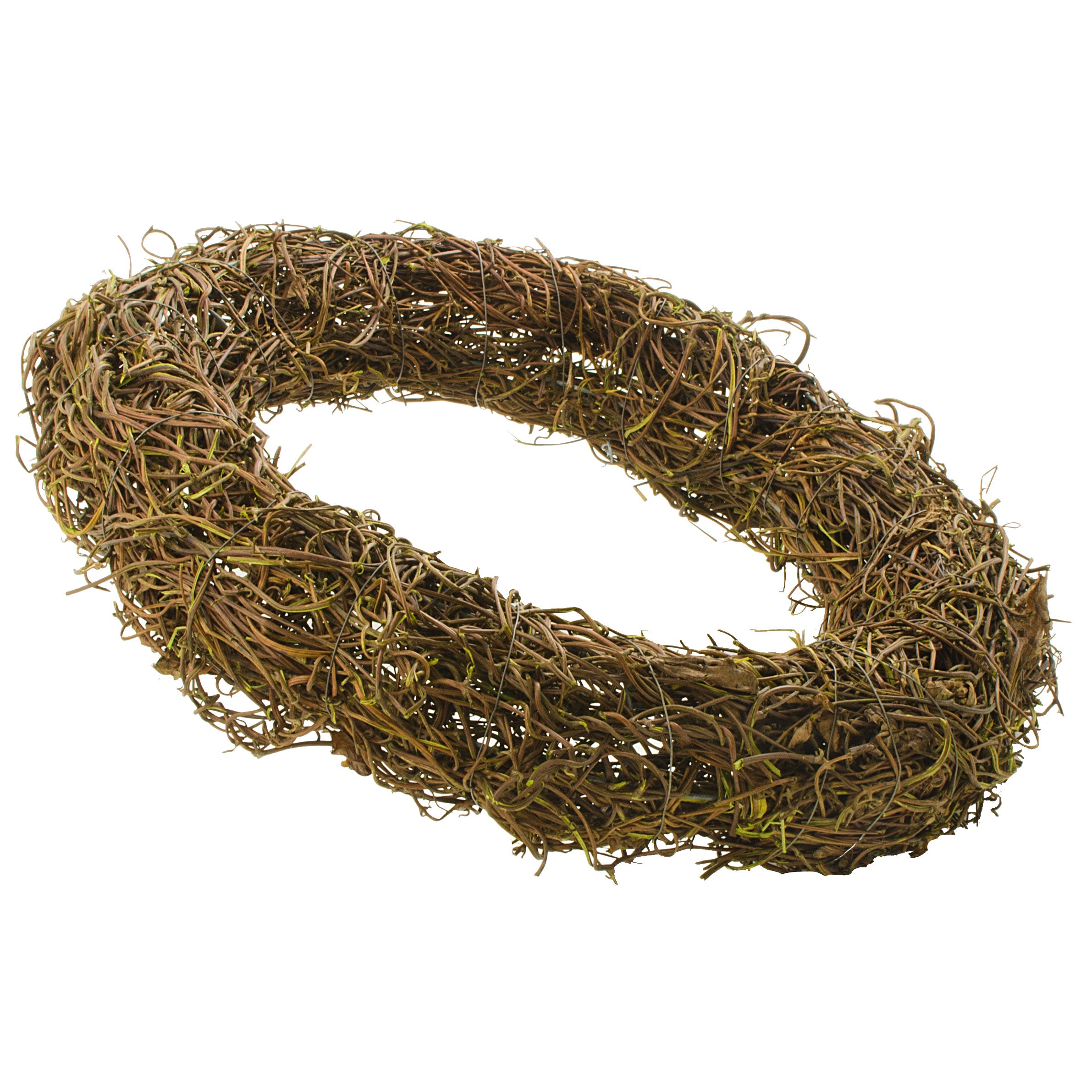 18" Round Grapevine Wreath: Natural Lifestyle Photo