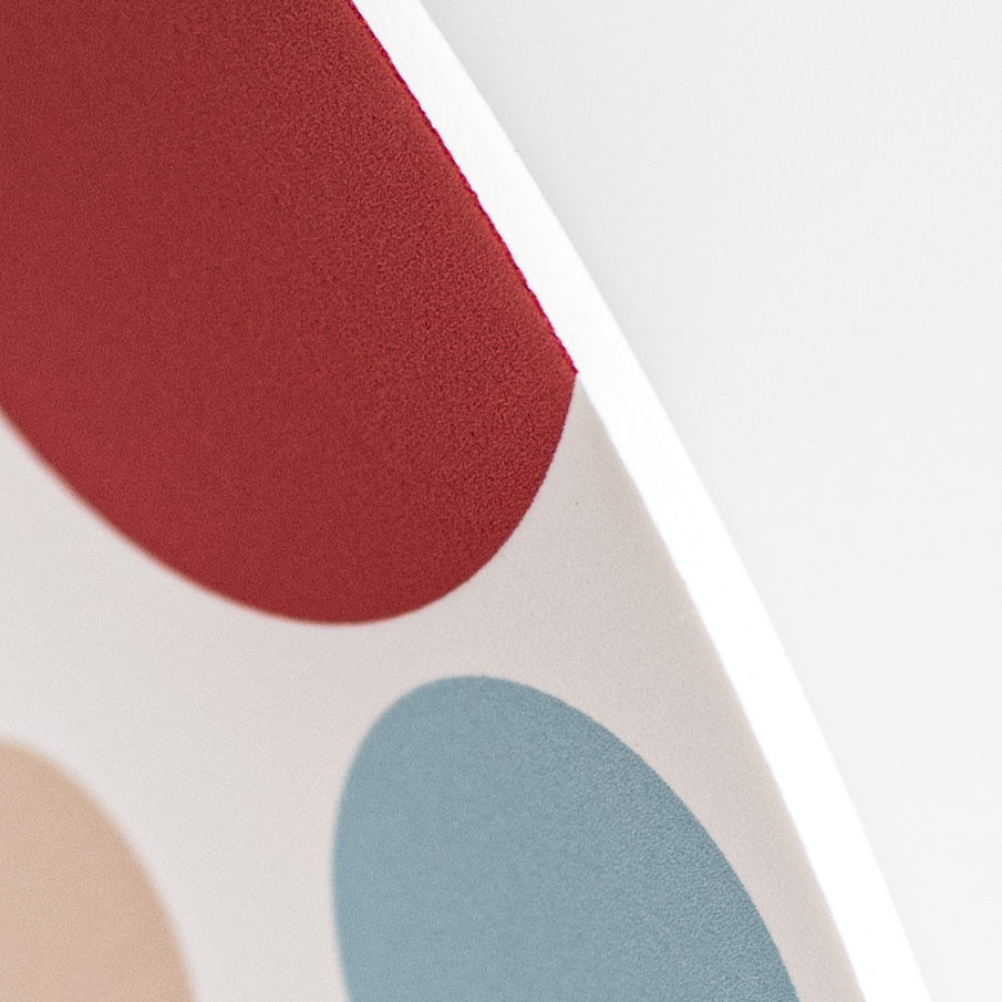 9.4" Round Waterproof Sign: Hello Summer Snowcones detail photo 3