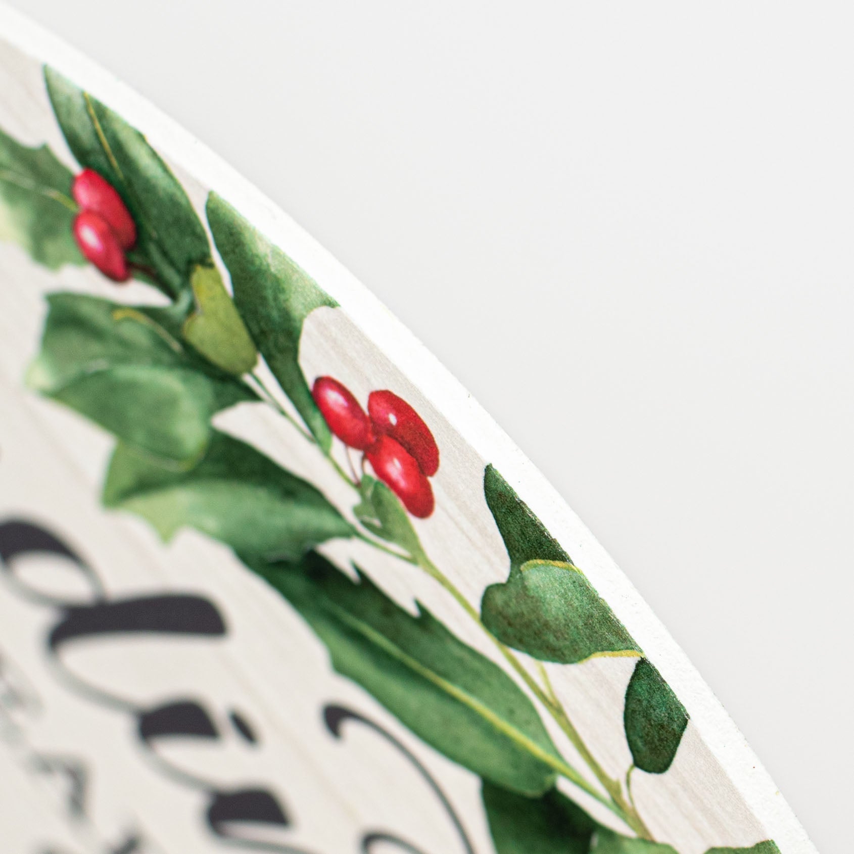 9.4" Round Waterproof Sign: When Cardinals Appear detail photo 3