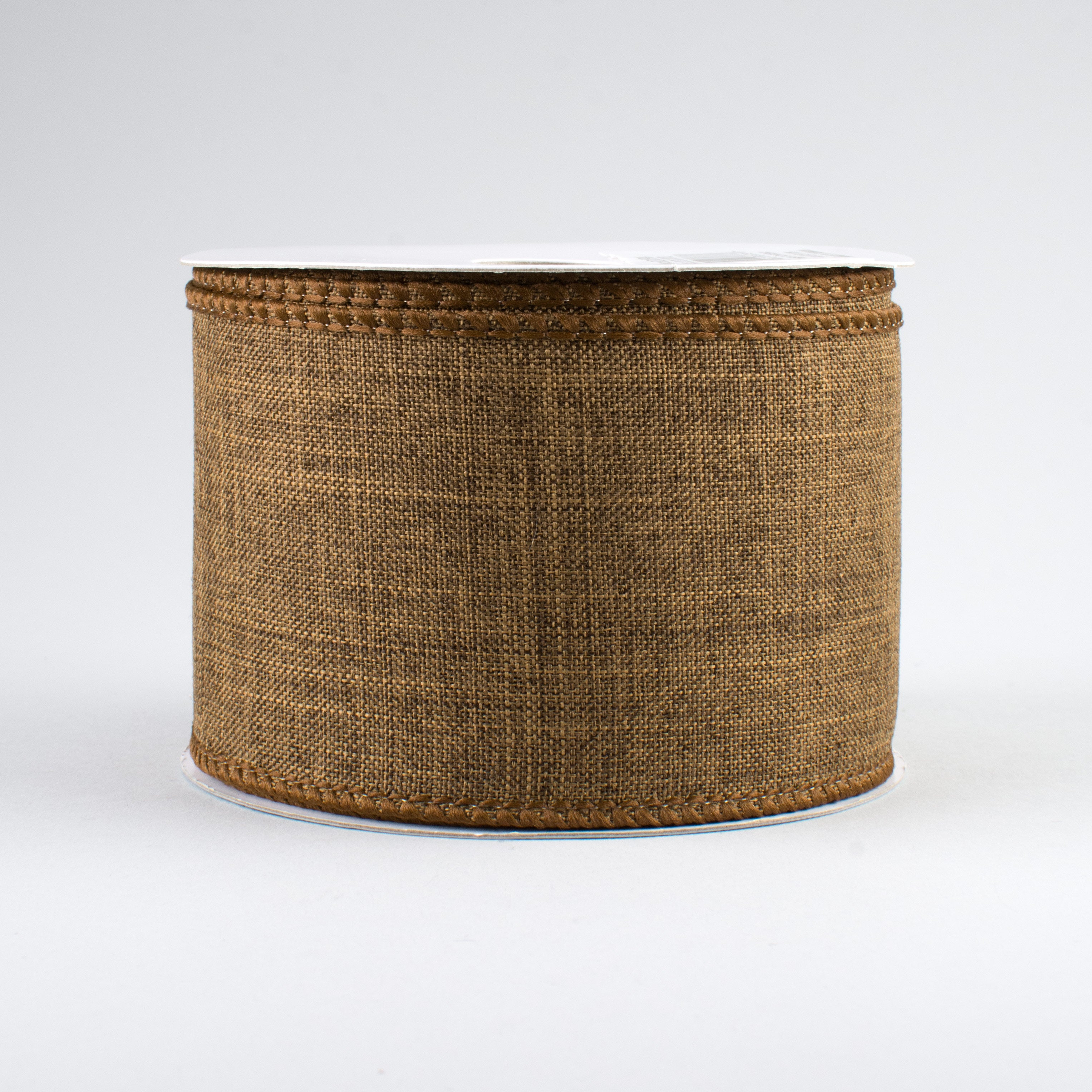 2.5" Royal Canvas Ribbon: Brown (10 Yards)