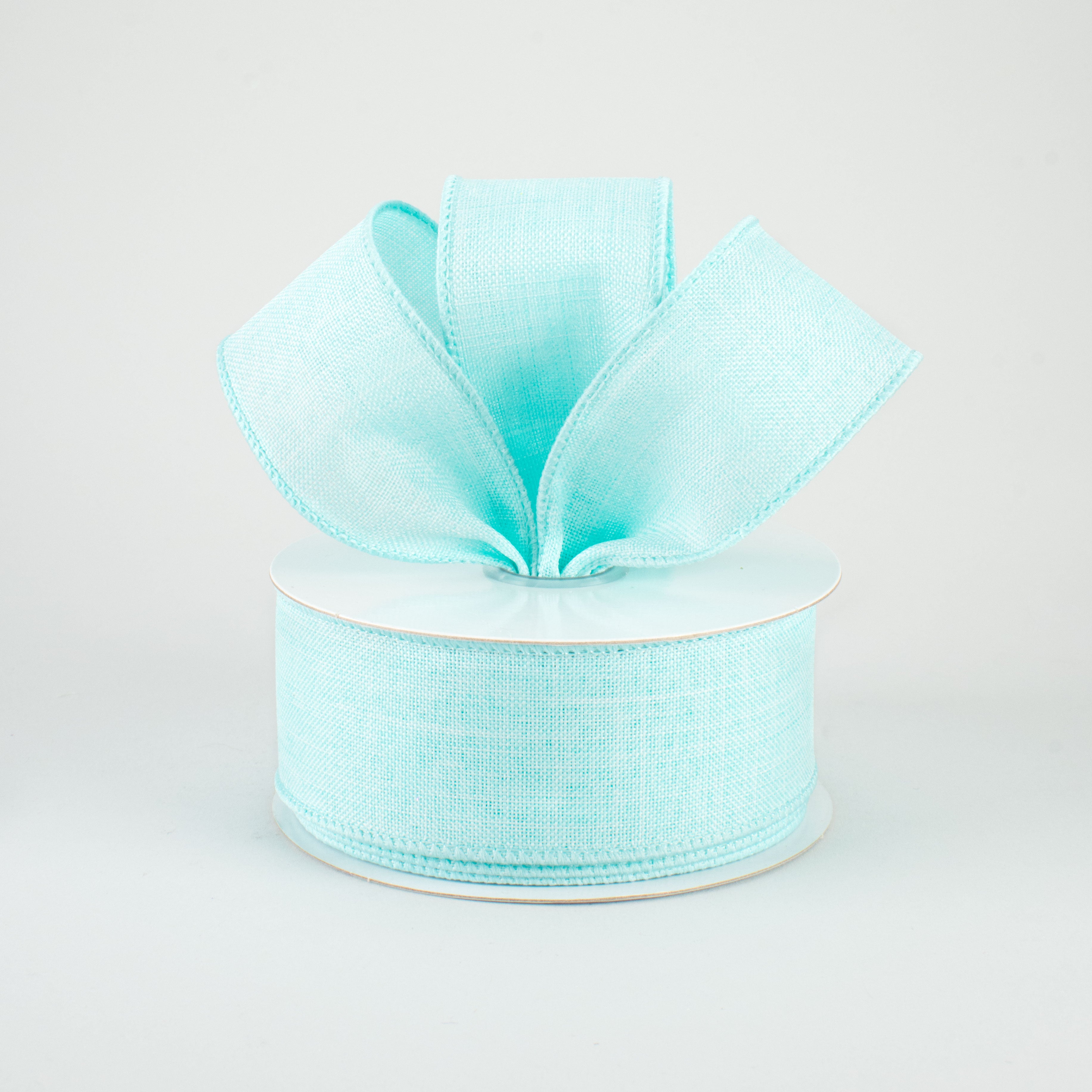 1.5" Royal Canvas Ribbon: Ice Blue (10 Yards) Lifestyle Photo