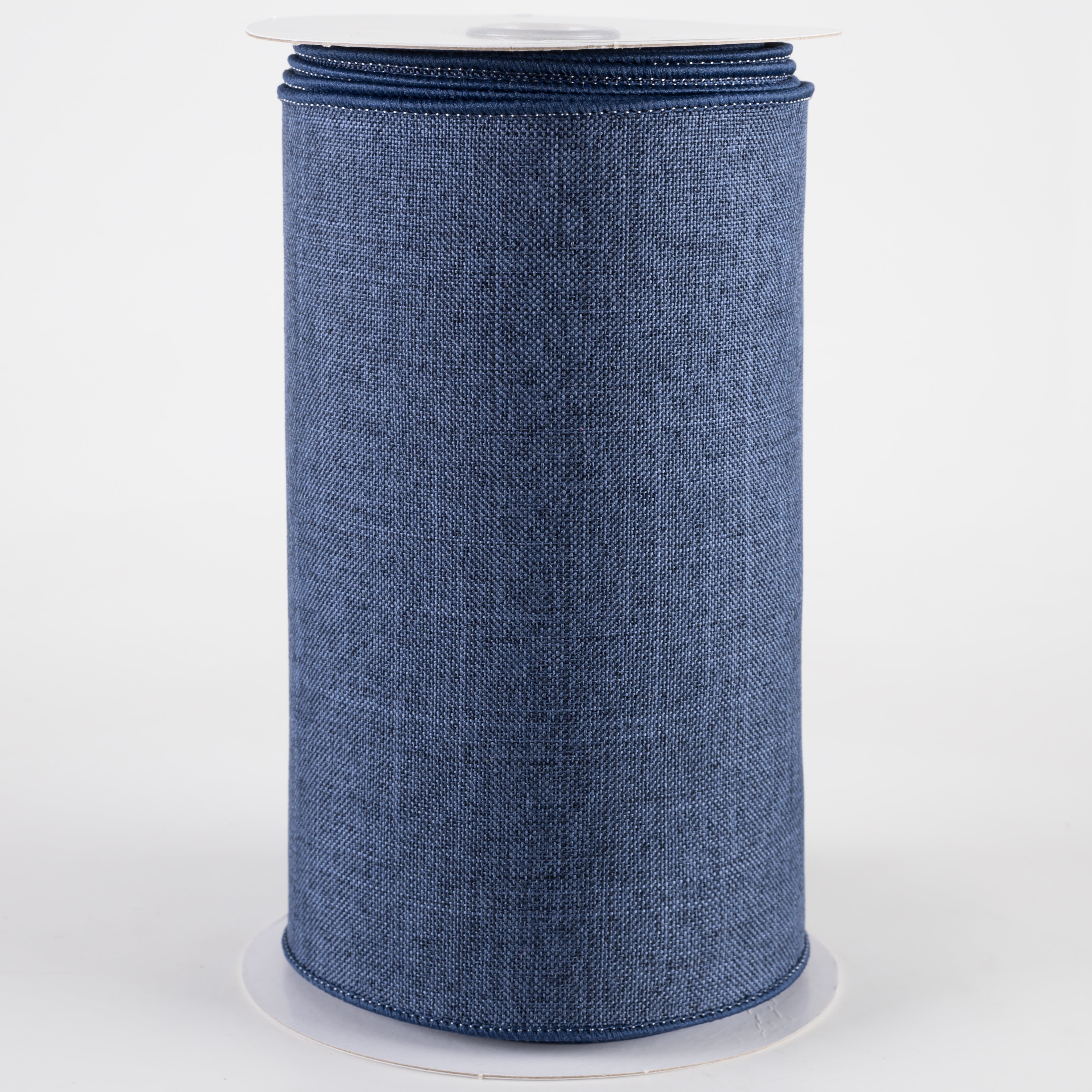 6" Royal Canvas Ribbon: Navy Blue (10 Yards)